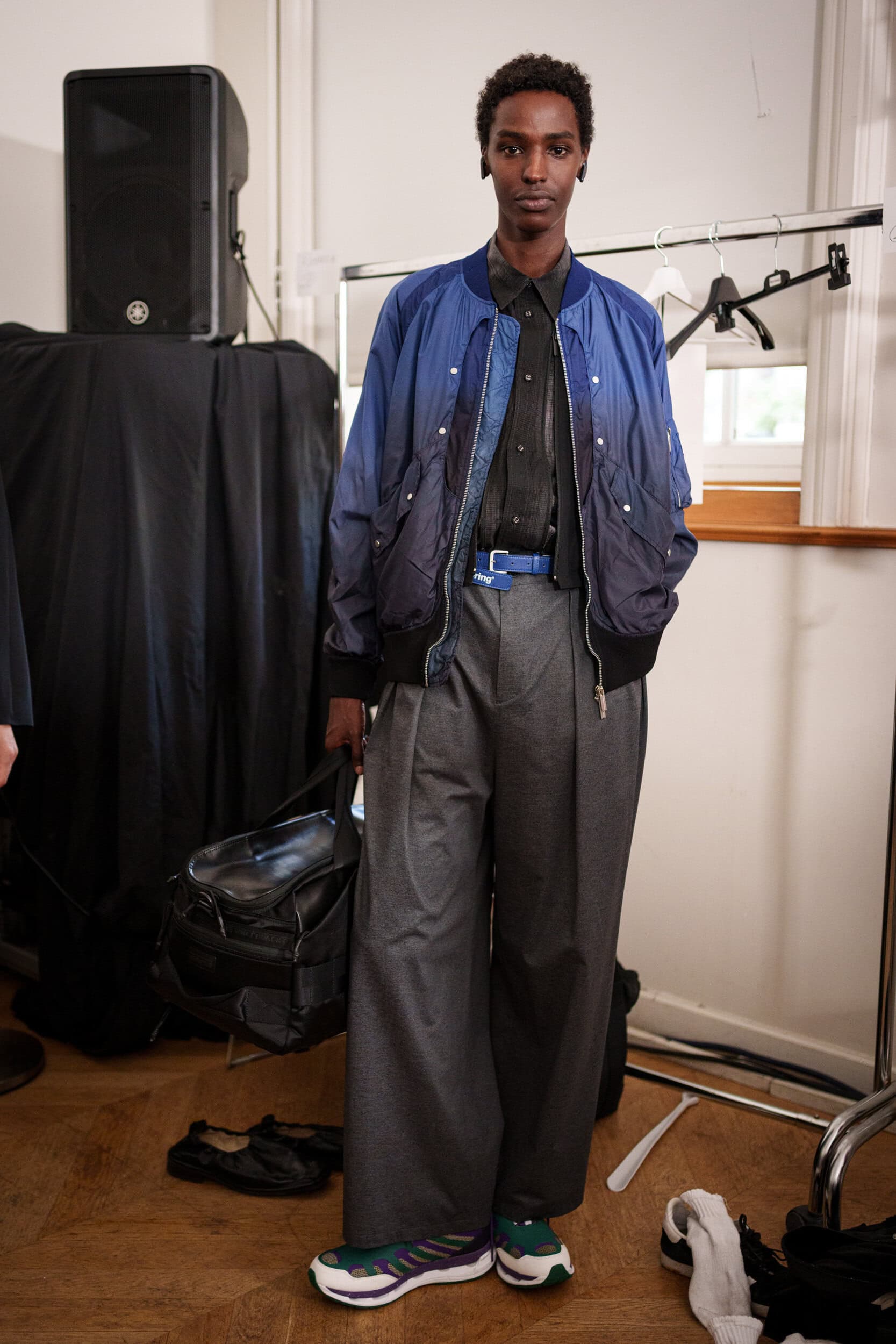 White Mountaineering Spring 2026 Men's Fashion Show Backstage