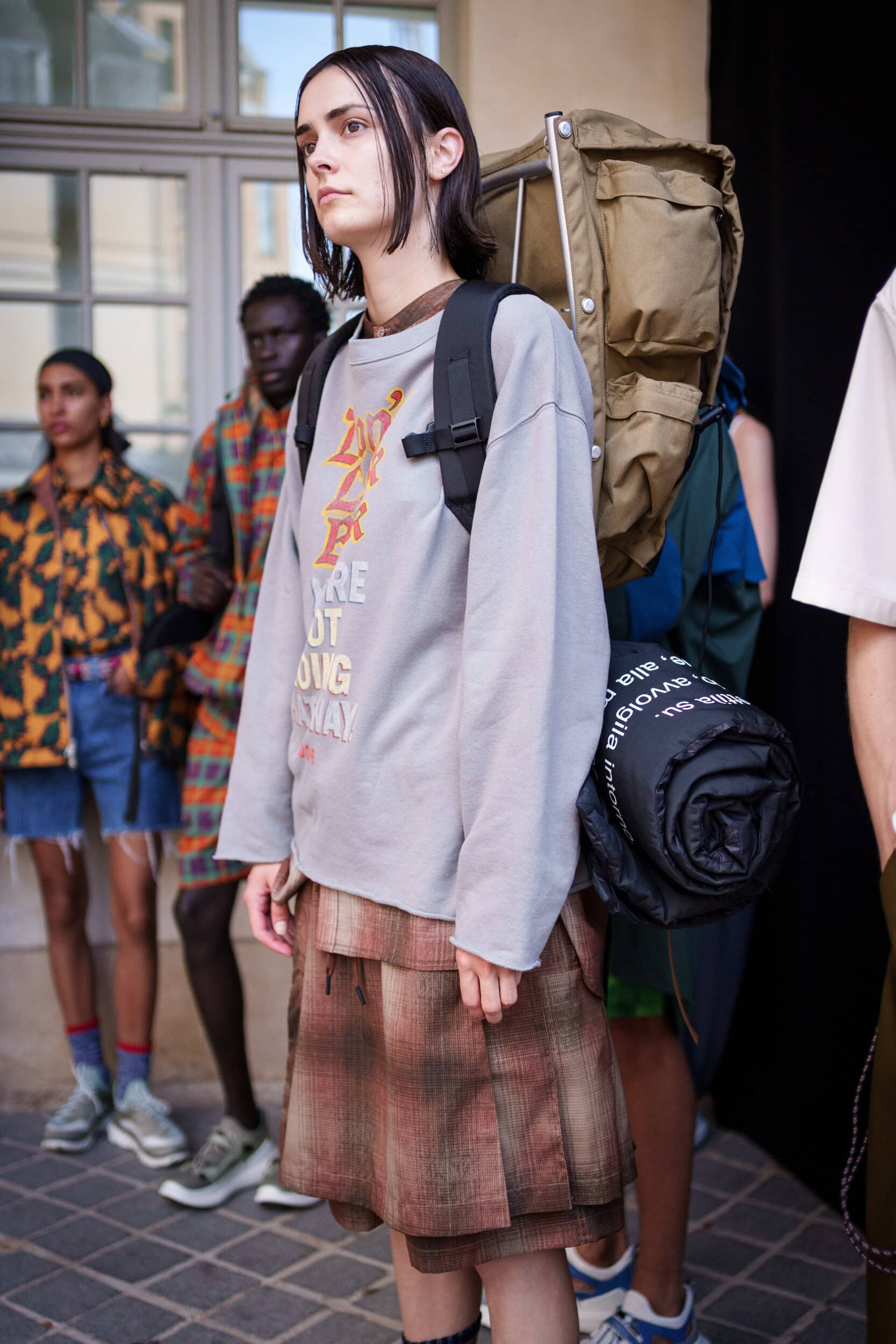 White Mountaineering Spring 2026 Men's Fashion Show Backstage