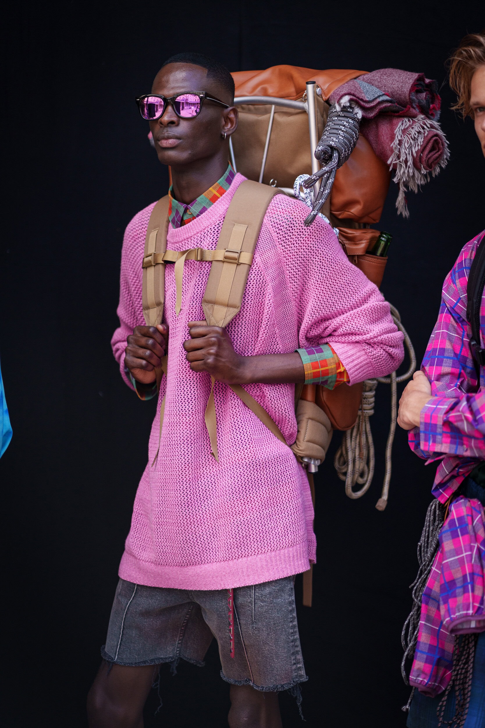 White Mountaineering Spring 2026 Men's Fashion Show Backstage