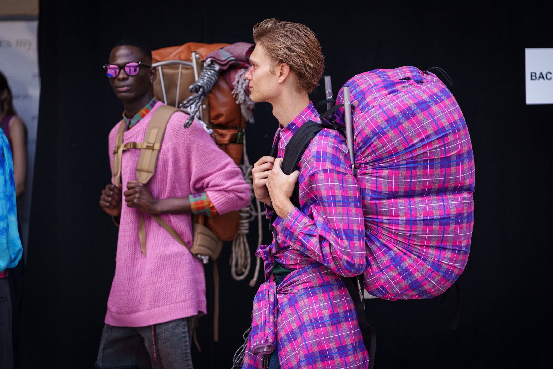 White Mountaineering Spring 2026 Men's Fashion Show Backstage