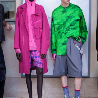 White Mountaineering Spring 2026 Men's Fashion Show Backstage