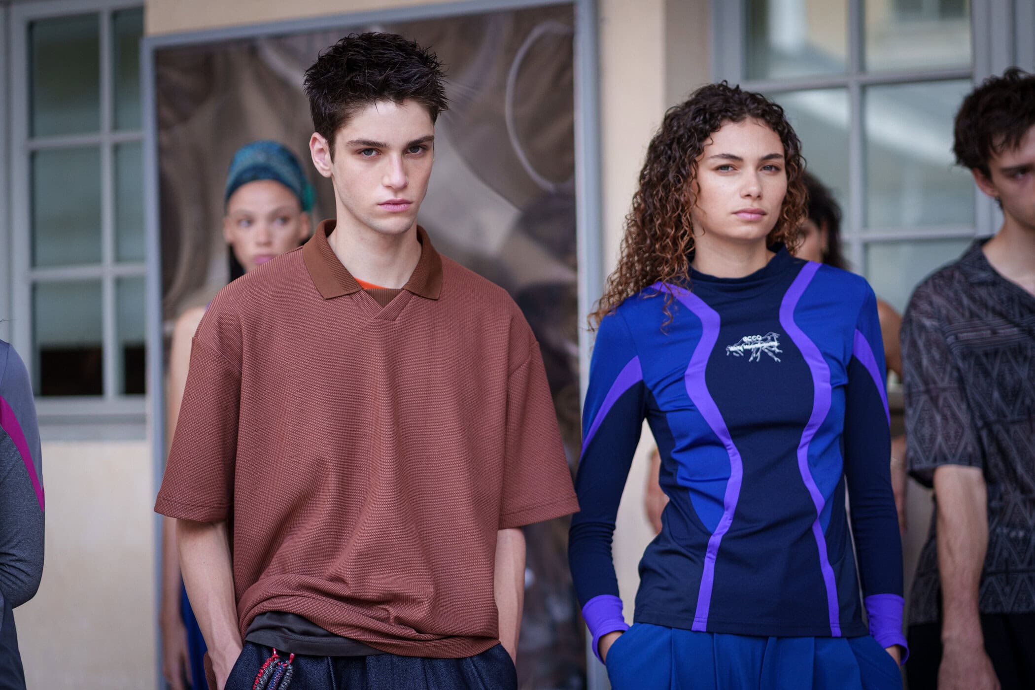 White Mountaineering Spring 2026 Men's Fashion Show Backstage