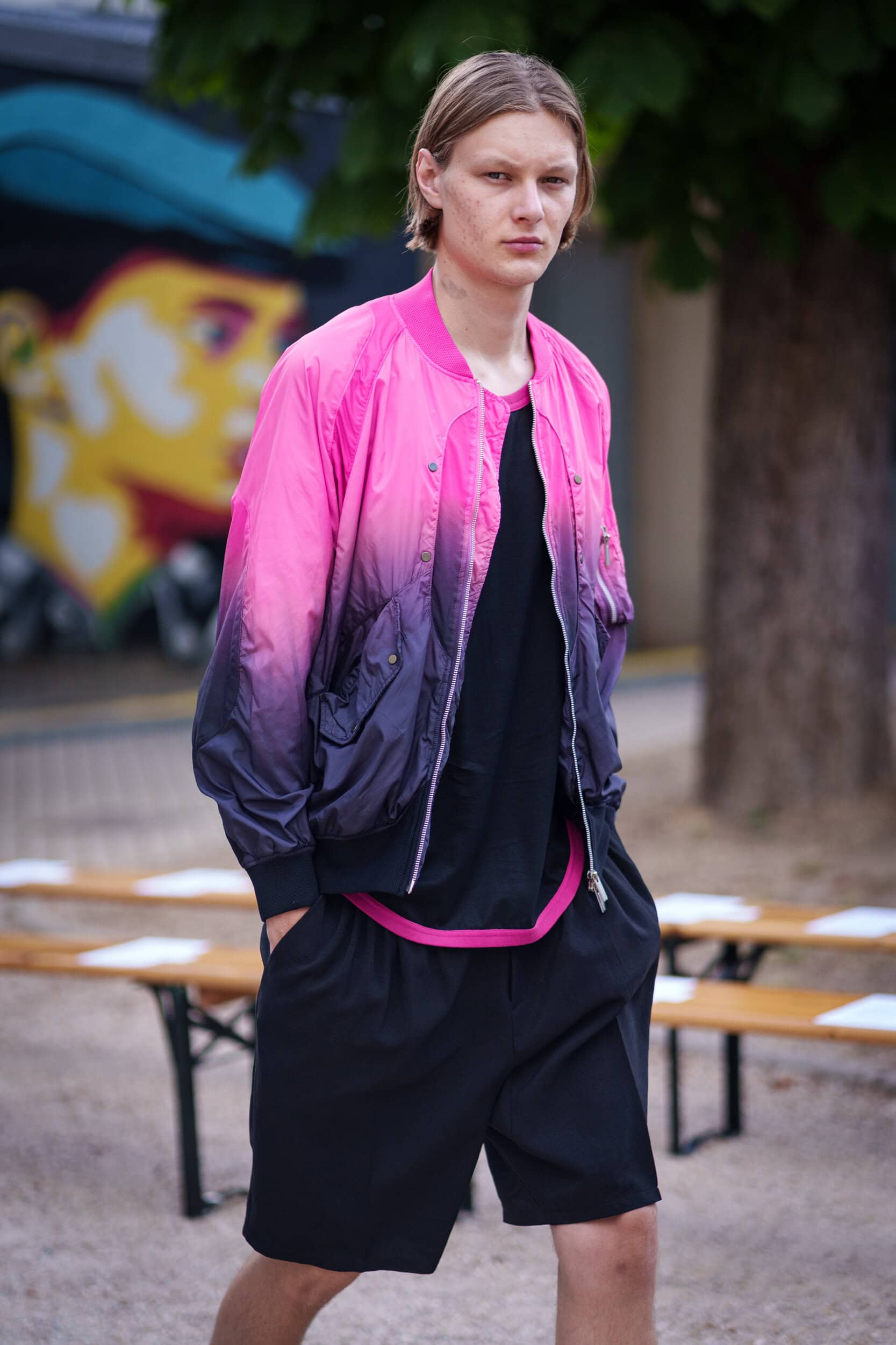 White Mountaineering Spring 2026 Men's Fashion Show Backstage