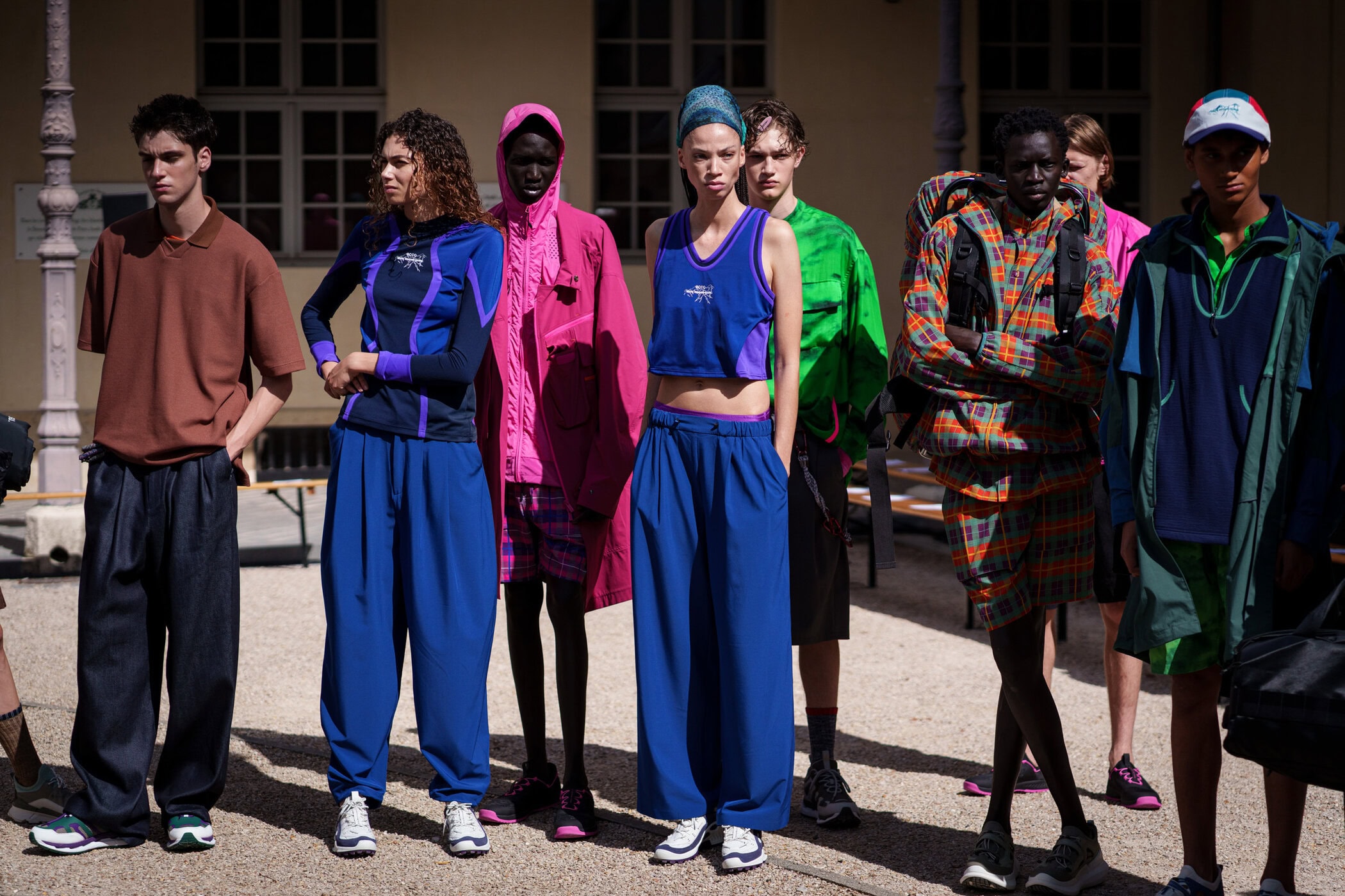 White Mountaineering Spring 2026 Men's Fashion Show Backstage