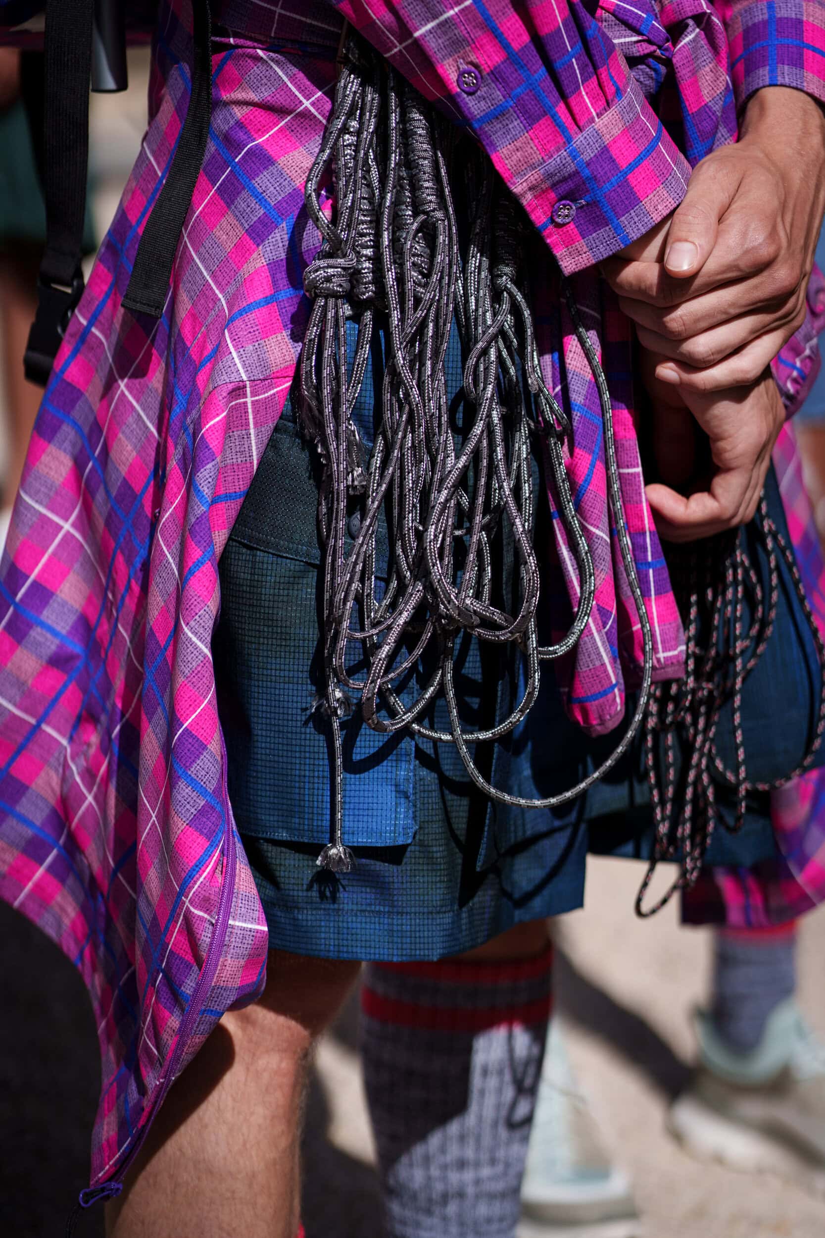 White Mountaineering Spring 2026 Men's Fashion Show Backstage