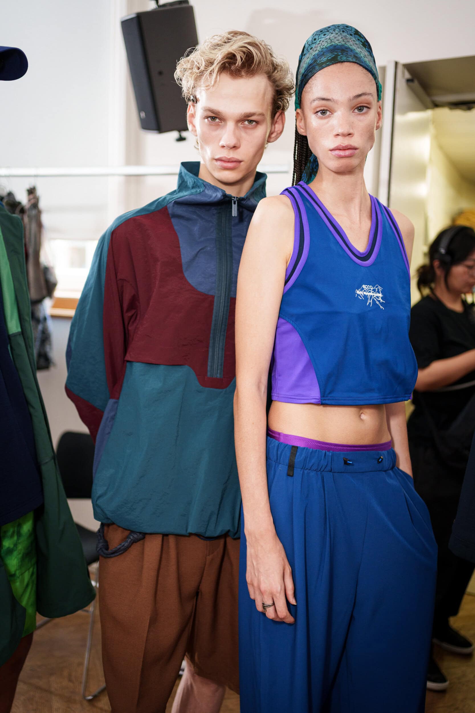 White Mountaineering Spring 2026 Men's Fashion Show Backstage