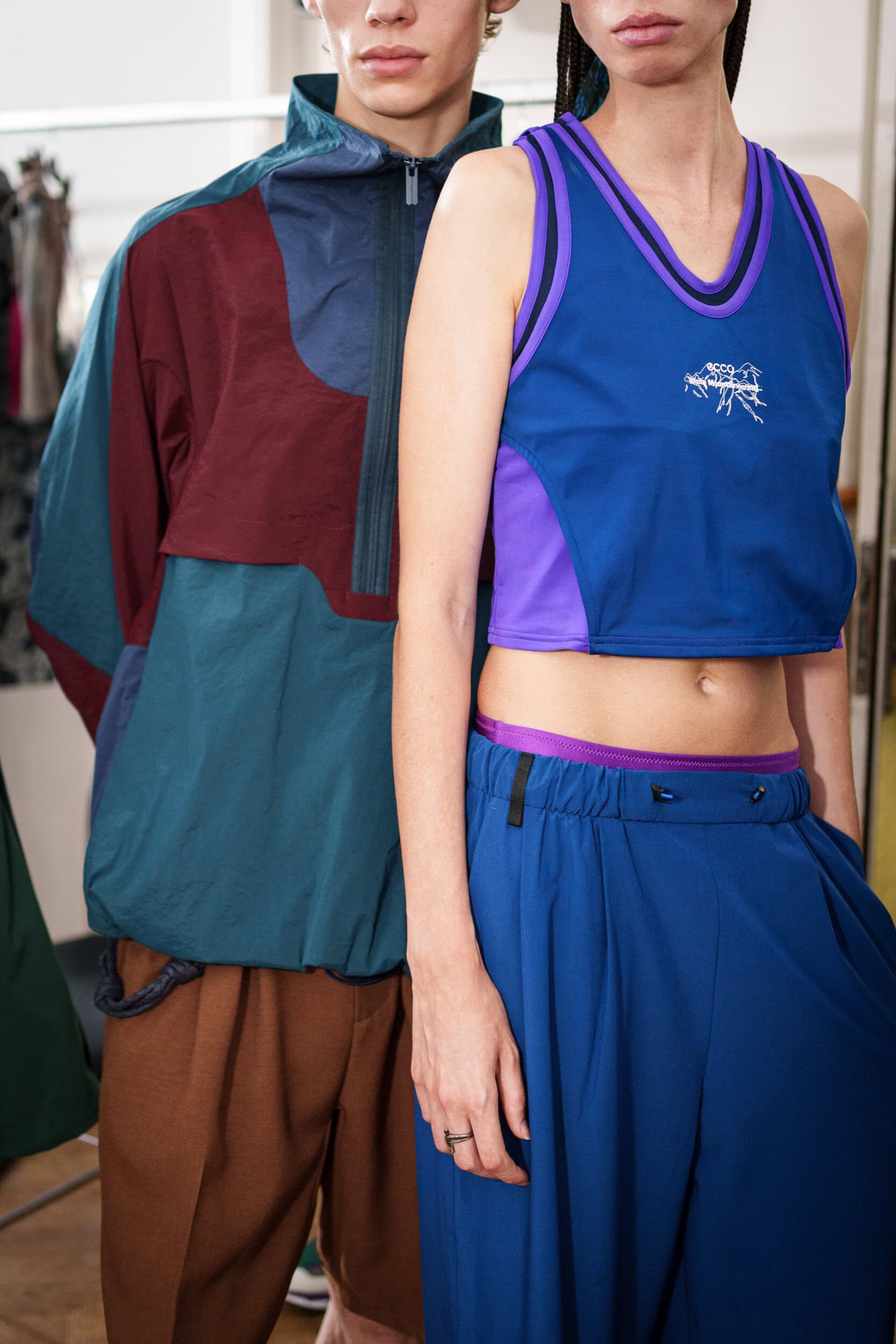 White Mountaineering Spring 2026 Men's Fashion Show Backstage