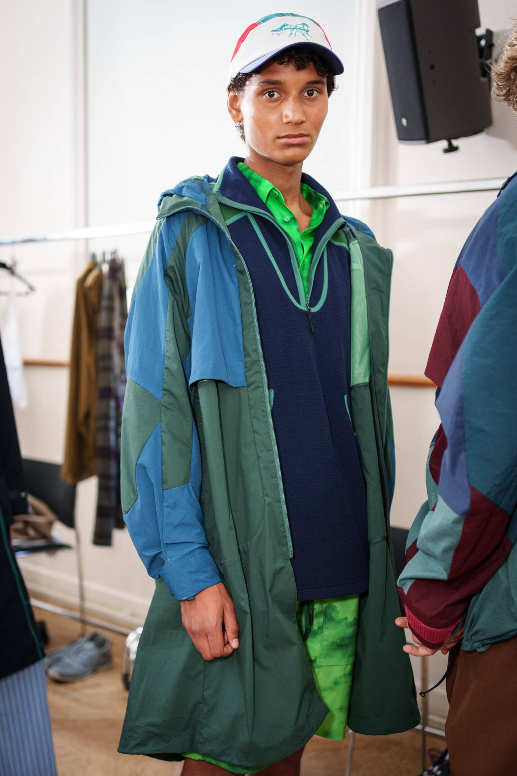 White Mountaineering Spring 2026 Men's Fashion Show Backstage