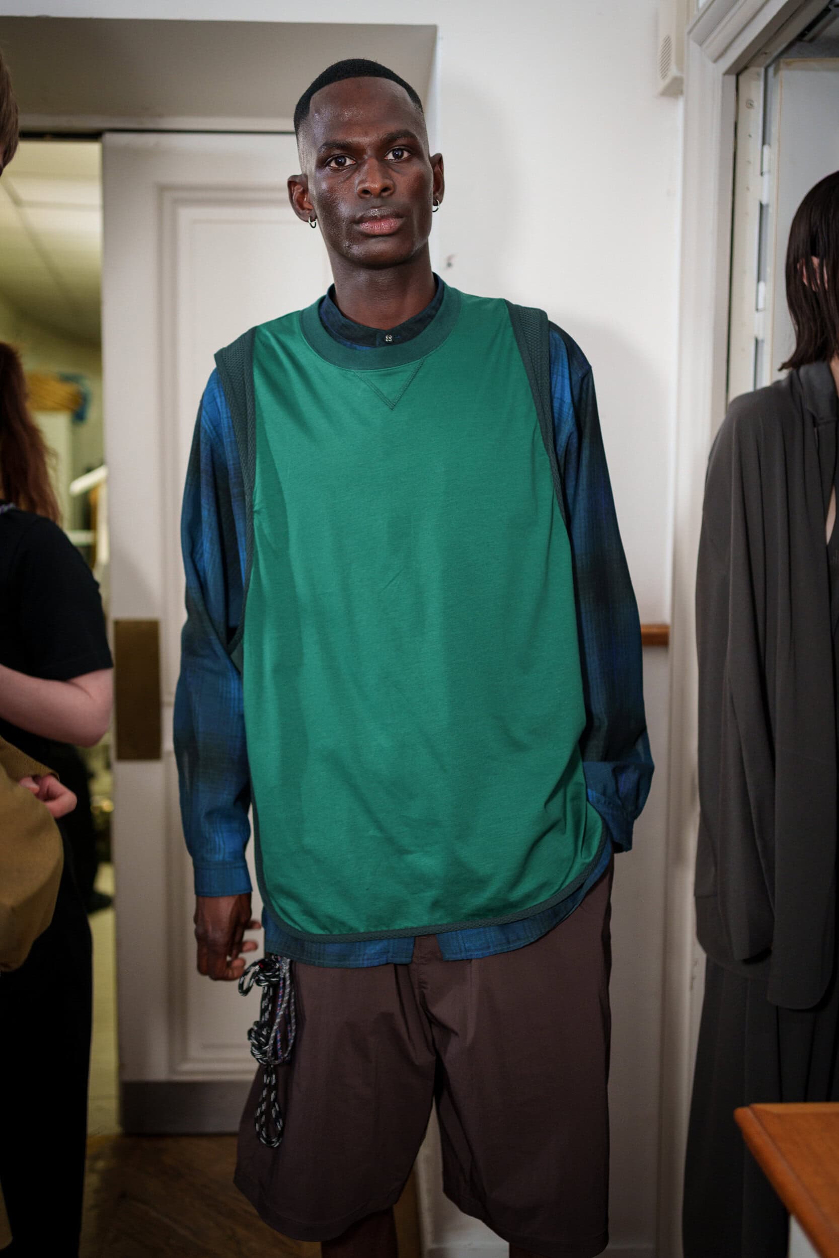 White Mountaineering Spring 2026 Men's Fashion Show Backstage