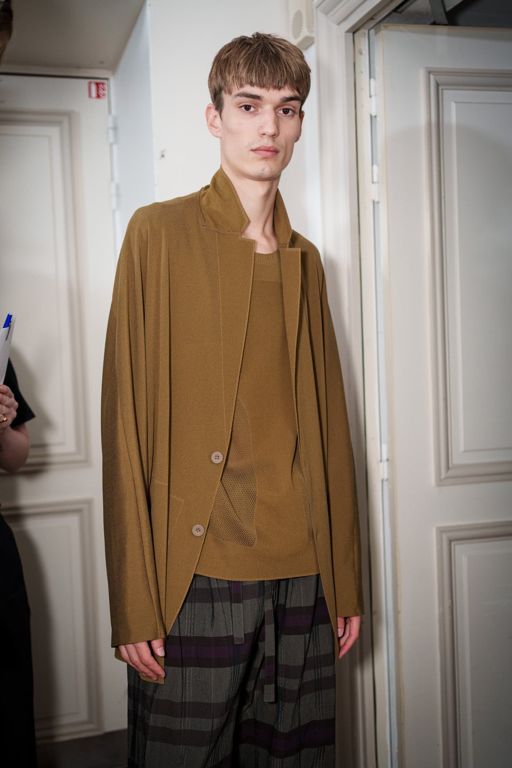 White Mountaineering Spring 2026 Men's Fashion Show Backstage