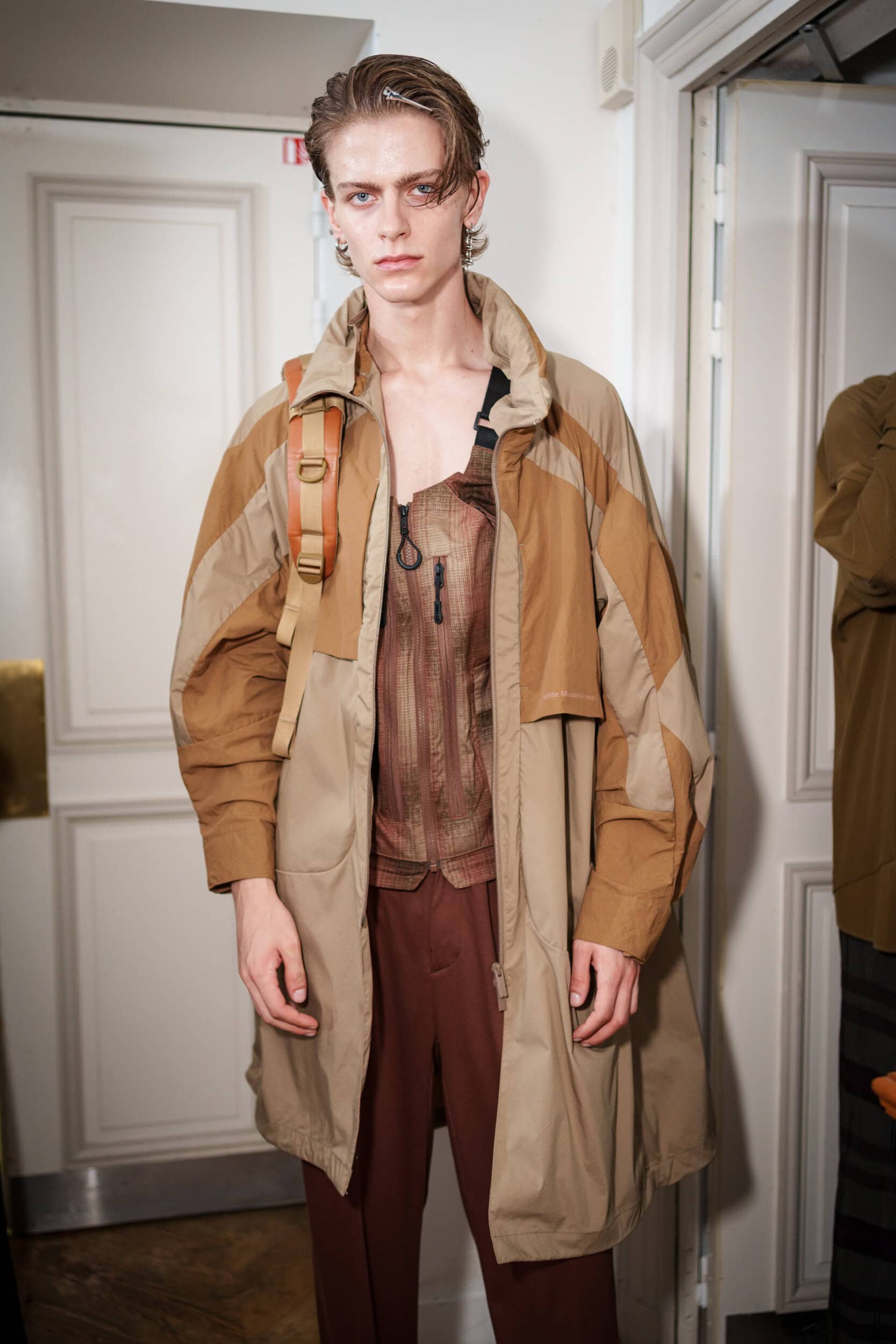 White Mountaineering Spring 2026 Men's Fashion Show Backstage
