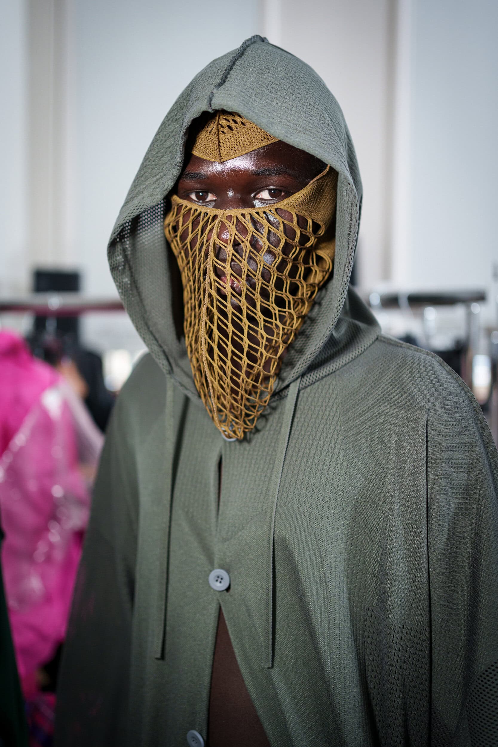White Mountaineering Spring 2026 Men's Fashion Show Backstage