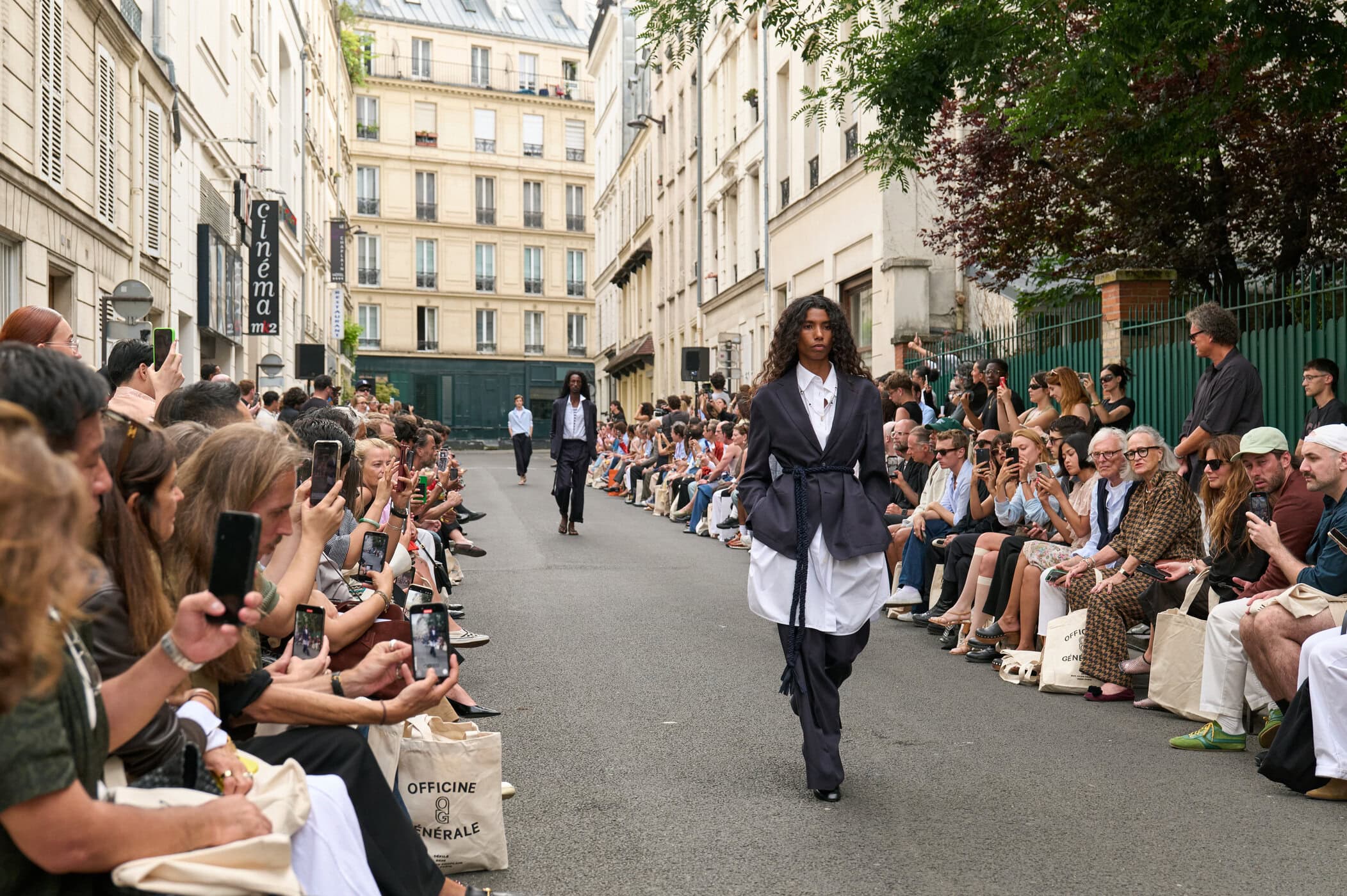 Officine Generale Spring 2026 Men's Fashion Show Atmosphere