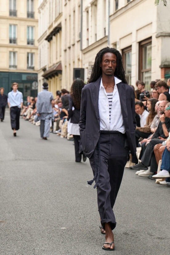 Officine Generale Spring 2026 Men's Fashion Show Atmosphere