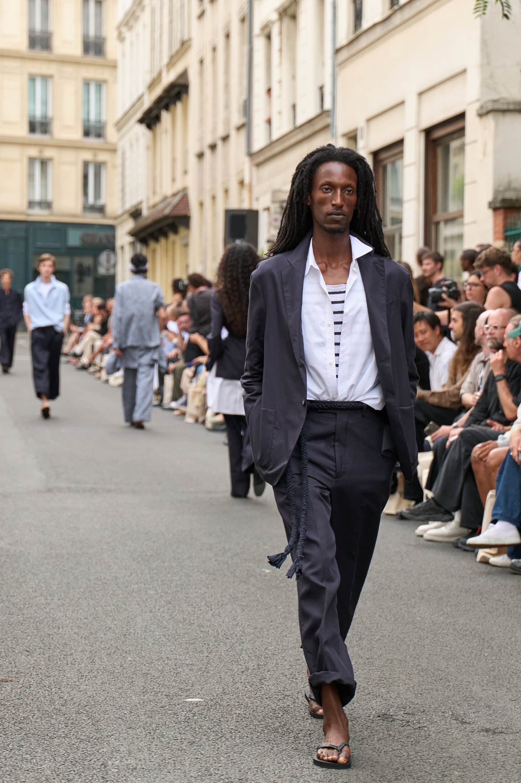 Officine Generale Spring 2026 Men's Fashion Show Atmosphere