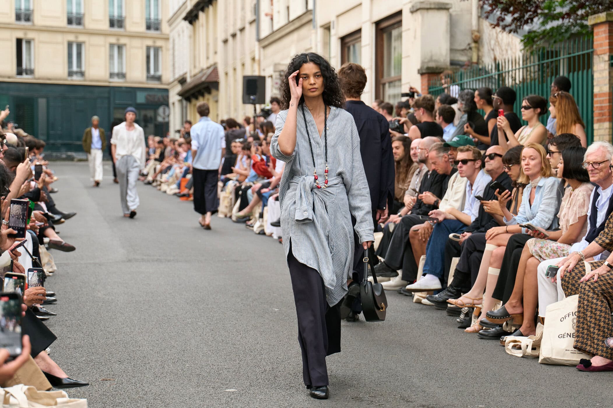 Officine Generale Spring 2026 Men's Fashion Show Atmosphere