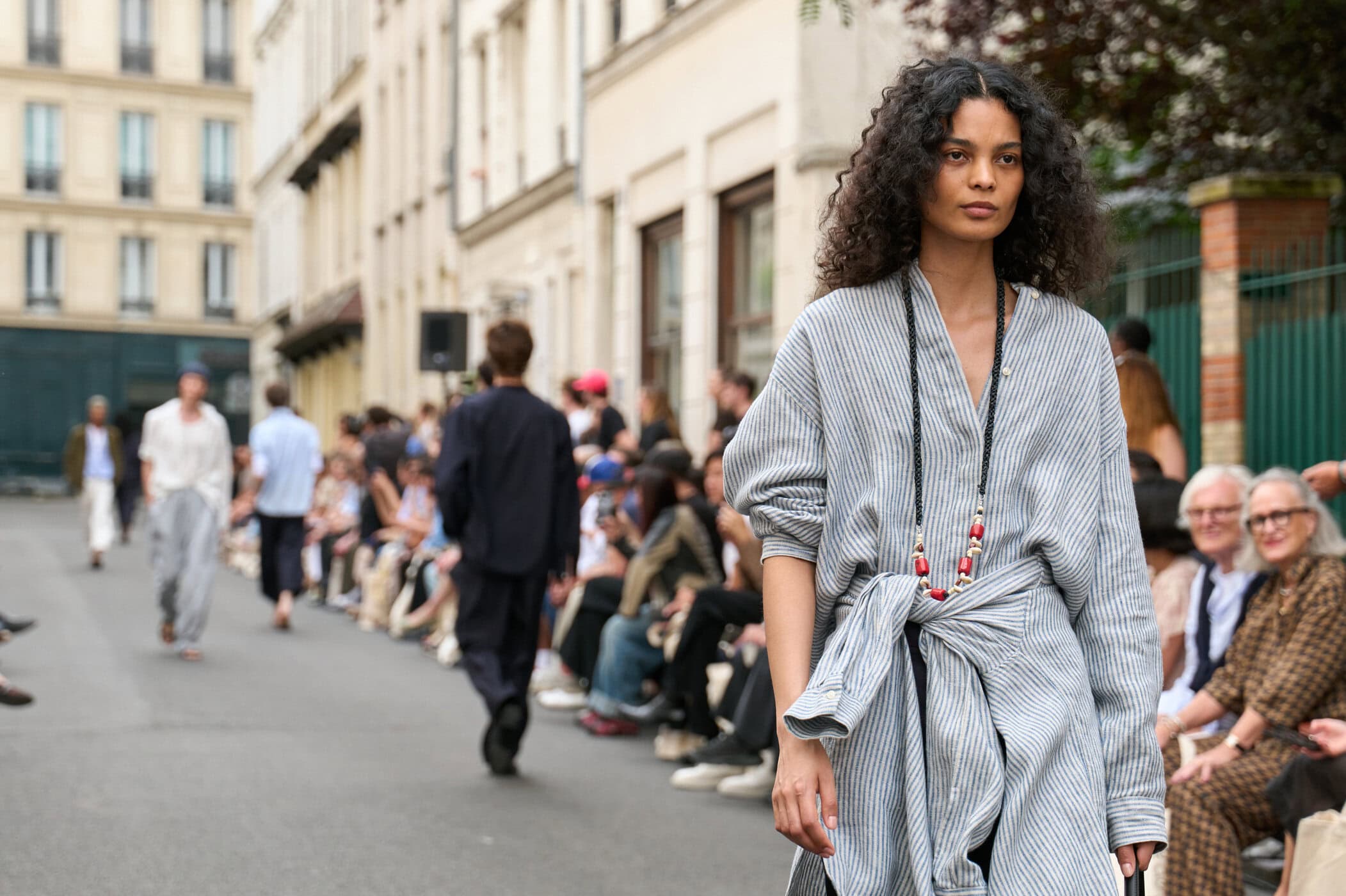 Officine Generale Spring 2026 Men's Fashion Show Atmosphere