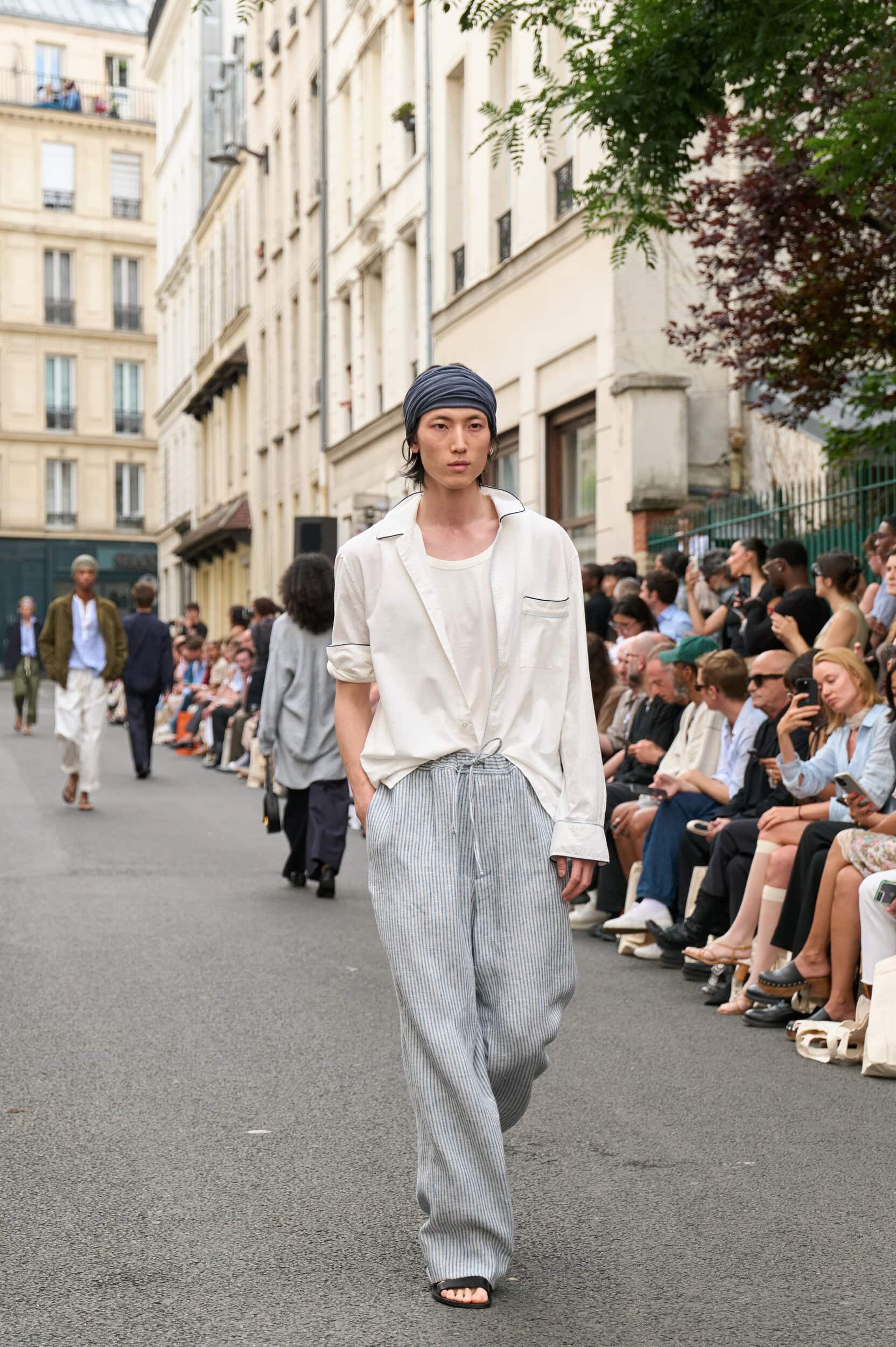 Officine Generale Spring 2026 Men's Fashion Show Atmosphere
