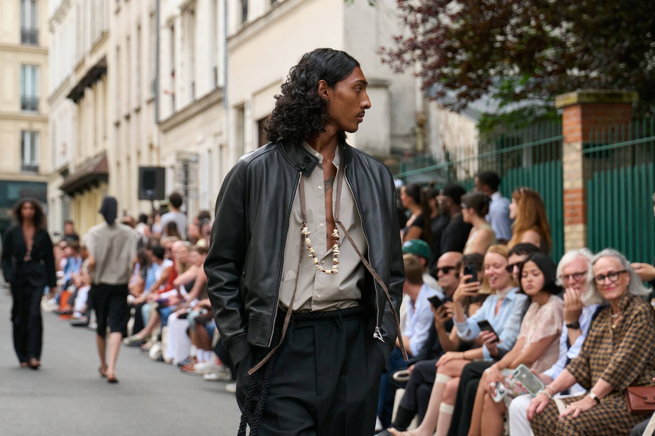 Officine Generale Spring 2026 Men's Fashion Show Atmosphere
