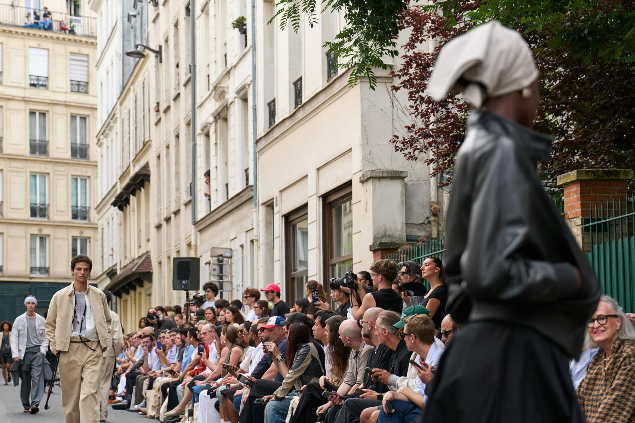 Officine Generale Spring 2026 Men's Fashion Show Atmosphere