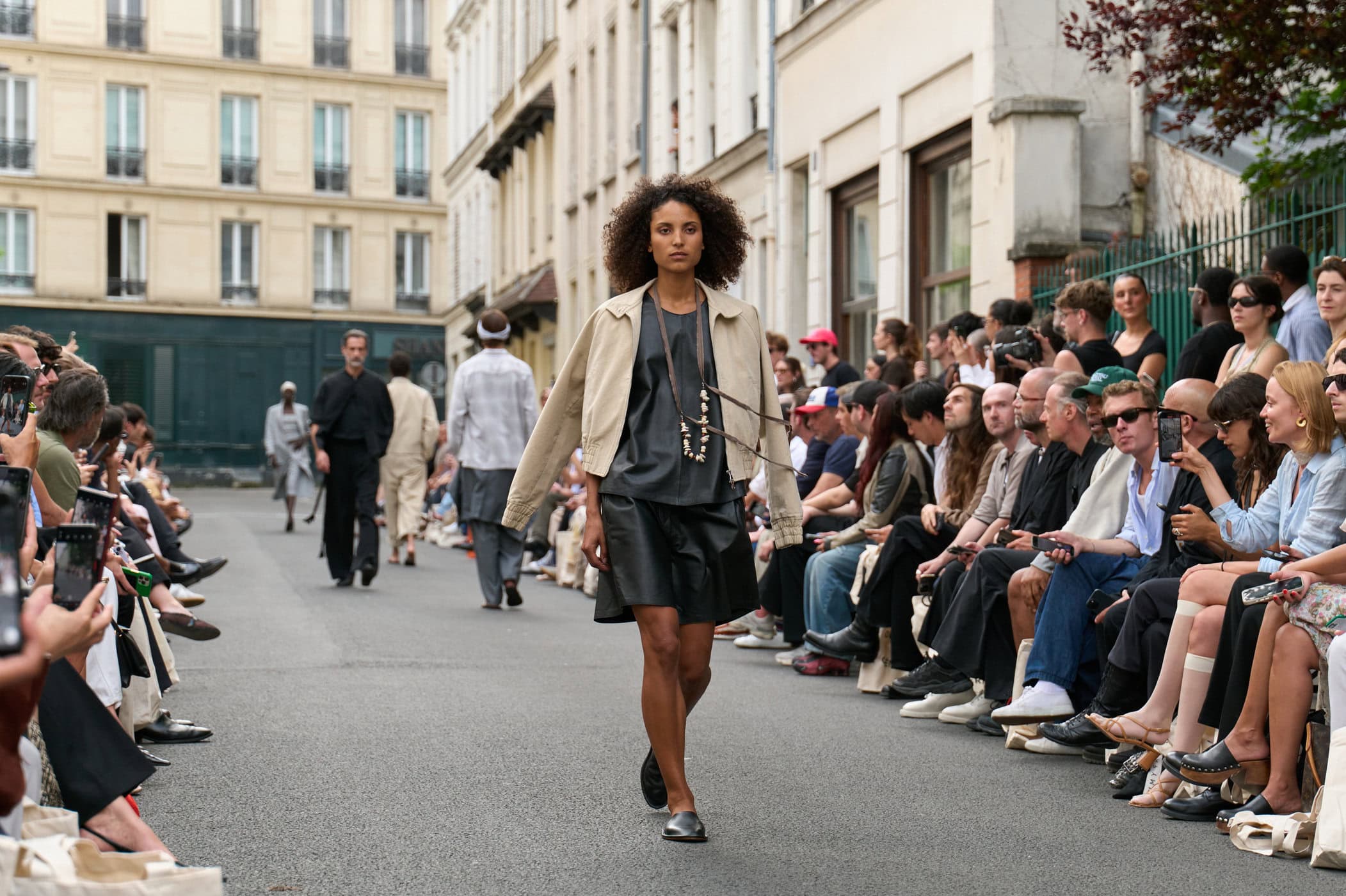 Officine Generale Spring 2026 Men's Fashion Show Atmosphere