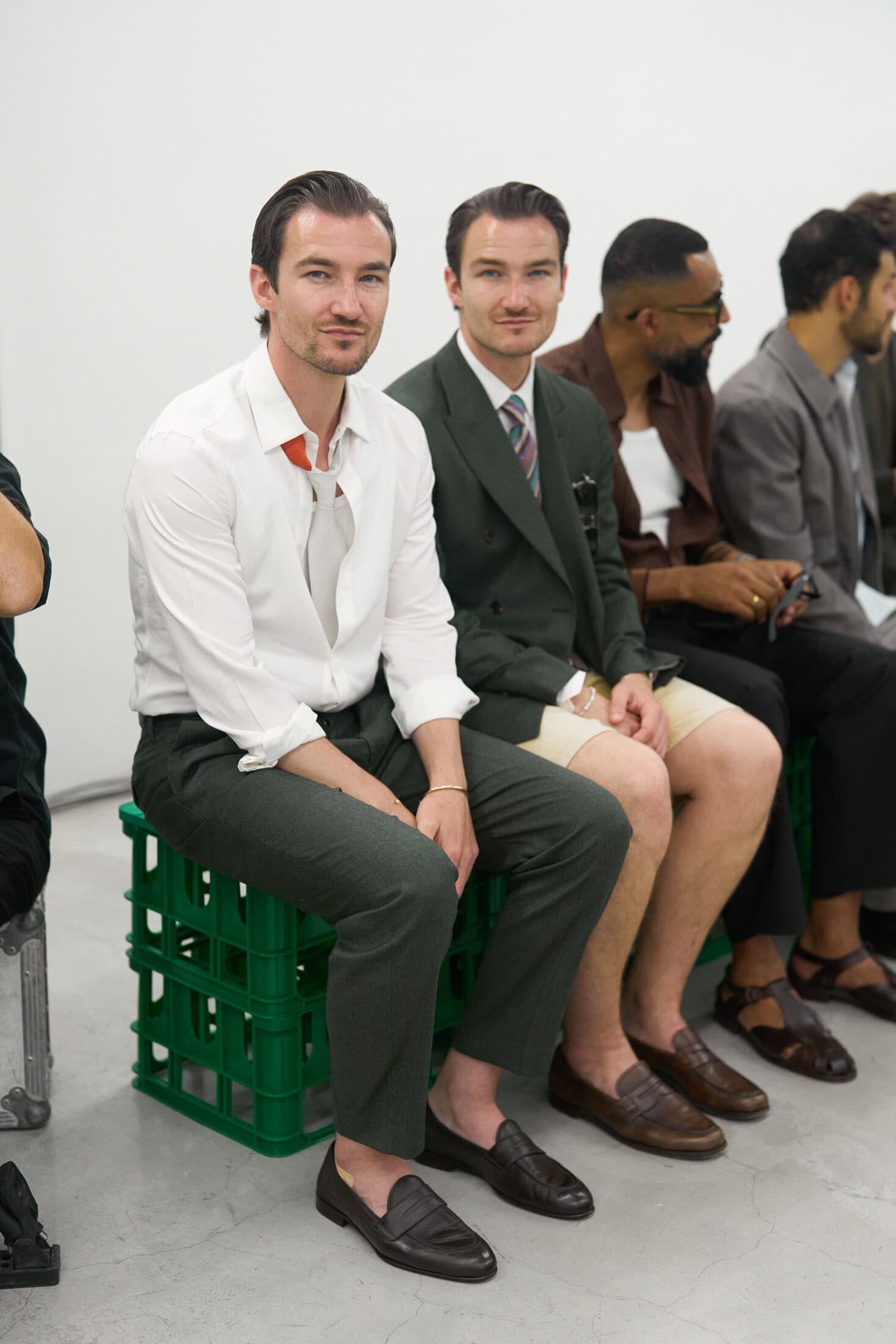 Paul Smith Cel Spring 2026 Men's Fashion Show Front Row