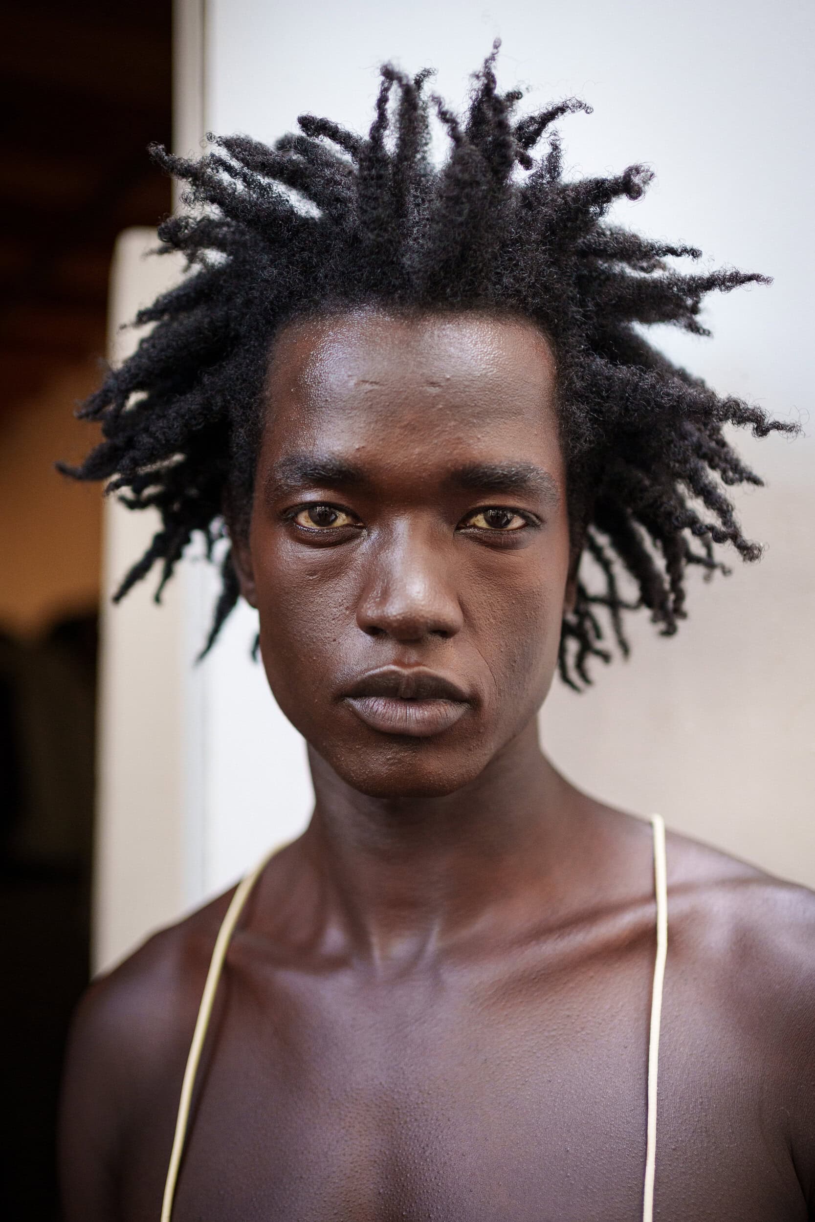 Pedro Andrade Spring 2026 Men's Fashion Show Backstage