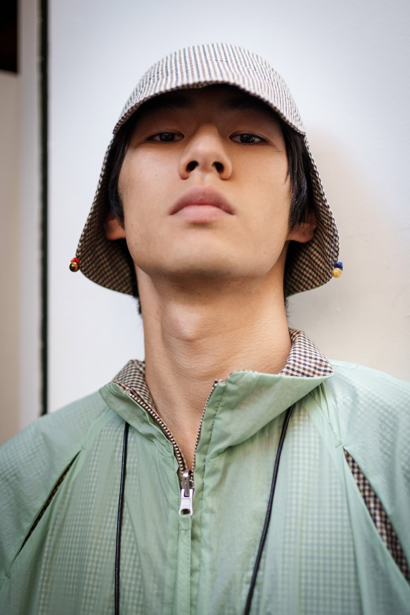 Pedro Andrade Spring 2026 Men's Fashion Show Backstage