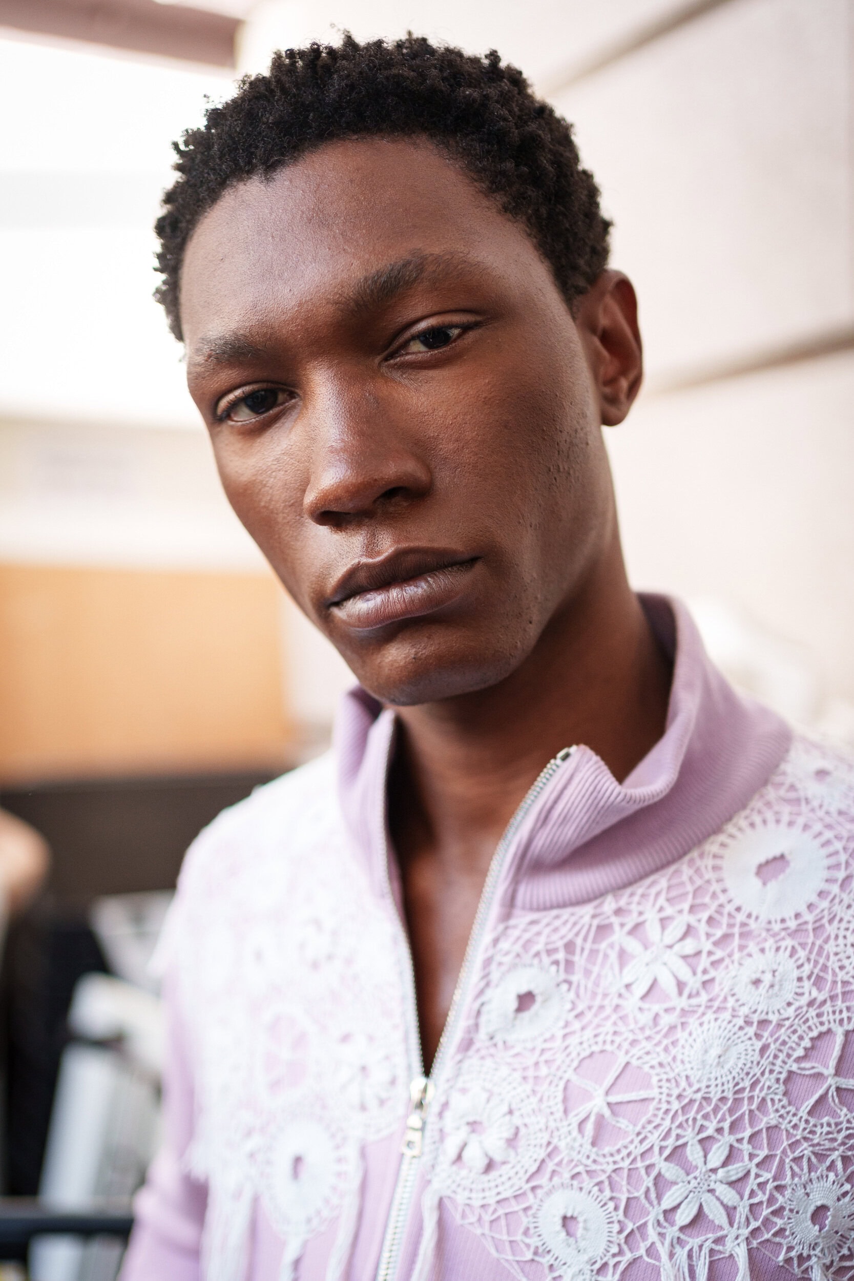Pedro Andrade Spring 2026 Men's Fashion Show Backstage