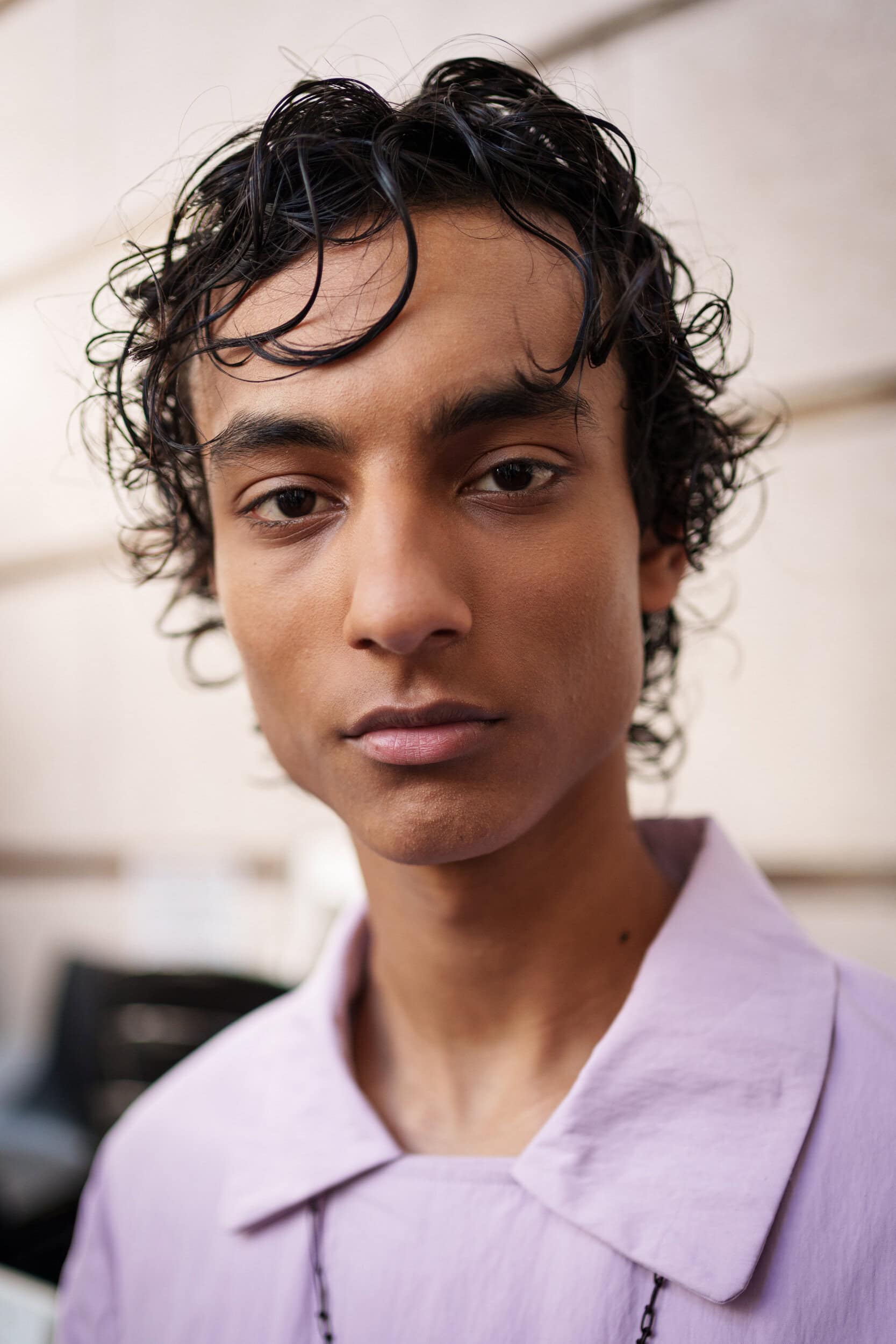 Pedro Andrade Spring 2026 Men's Fashion Show Backstage