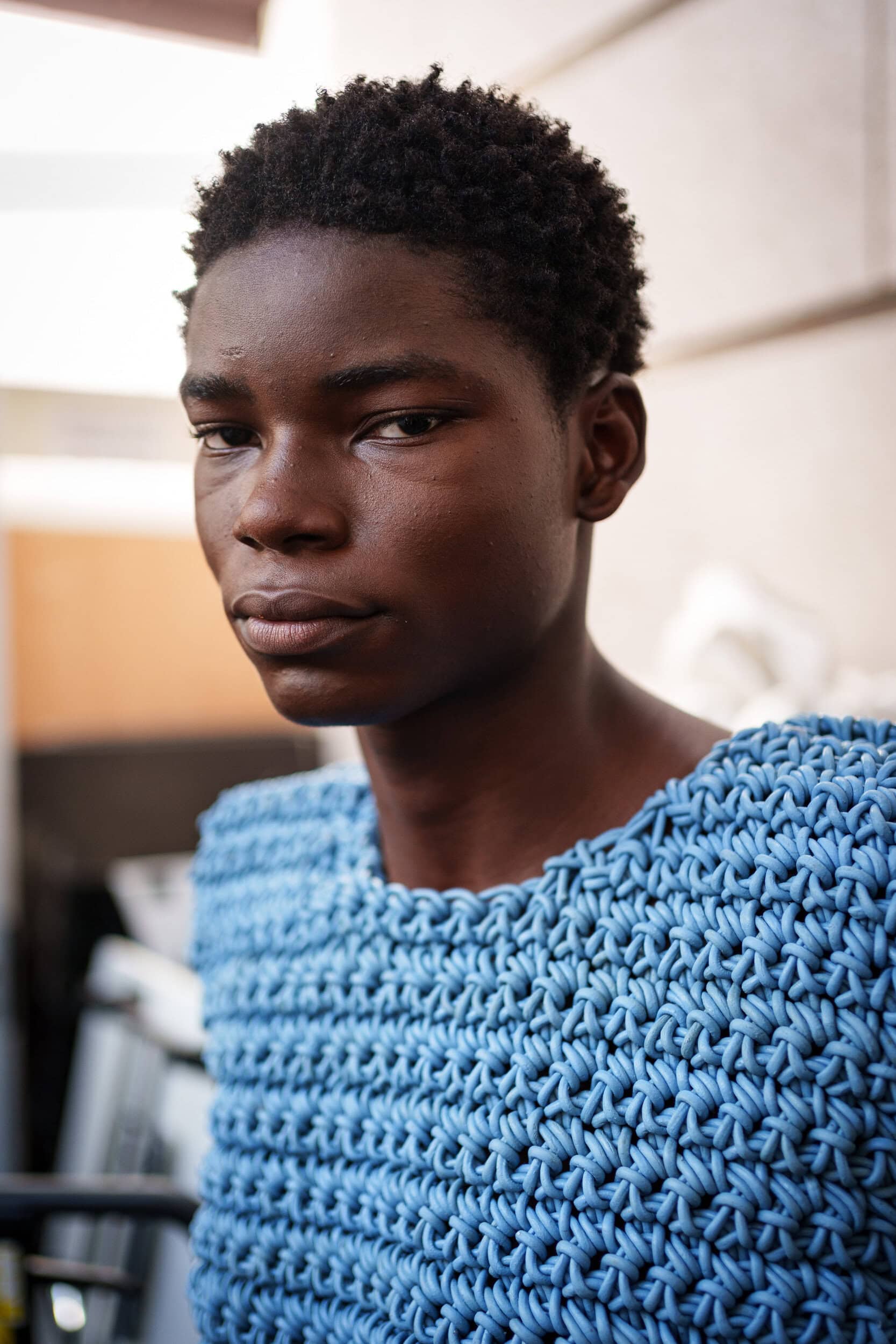 Pedro Andrade Spring 2026 Men's Fashion Show Backstage