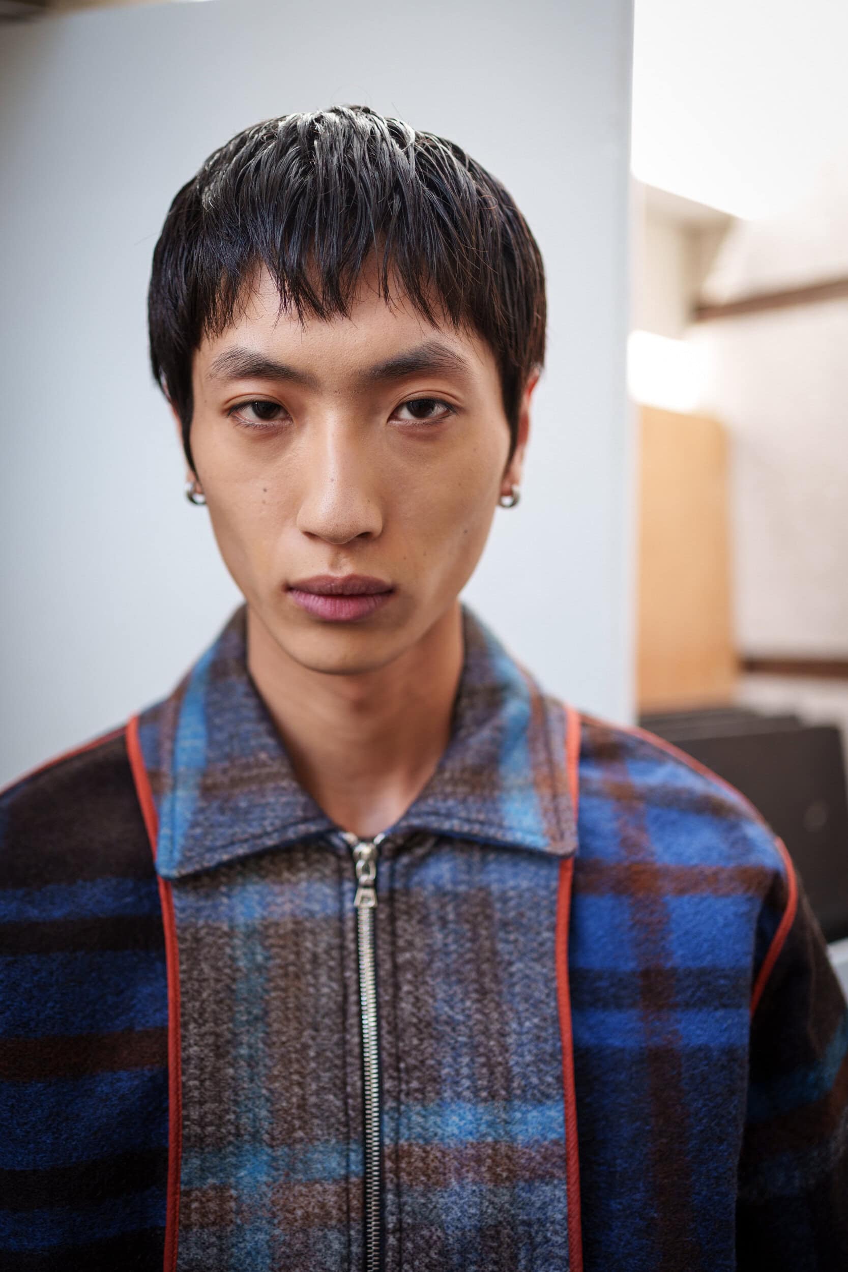Pedro Andrade Spring 2026 Men's Fashion Show Backstage