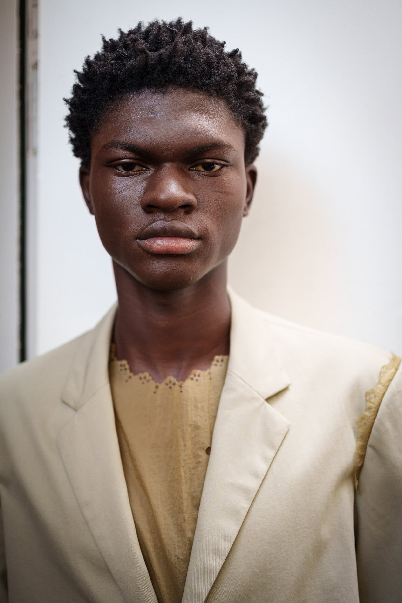 Pedro Andrade Spring 2026 Men's Fashion Show Backstage