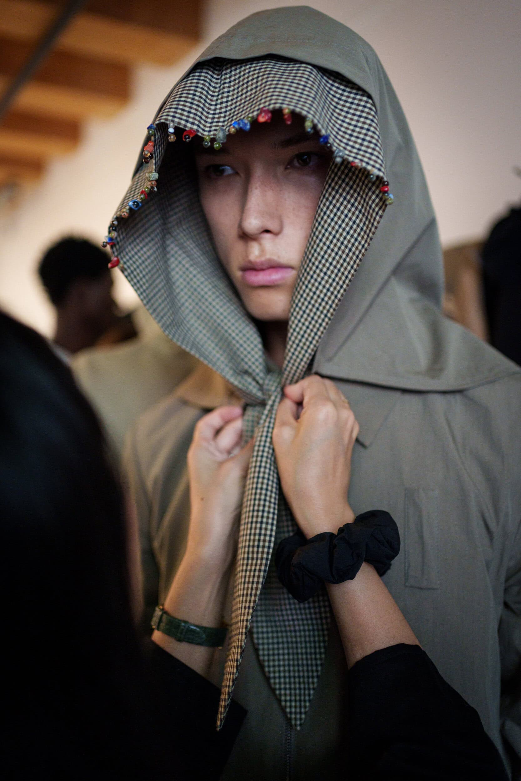Pedro Andrade Spring 2026 Men's Fashion Show Backstage