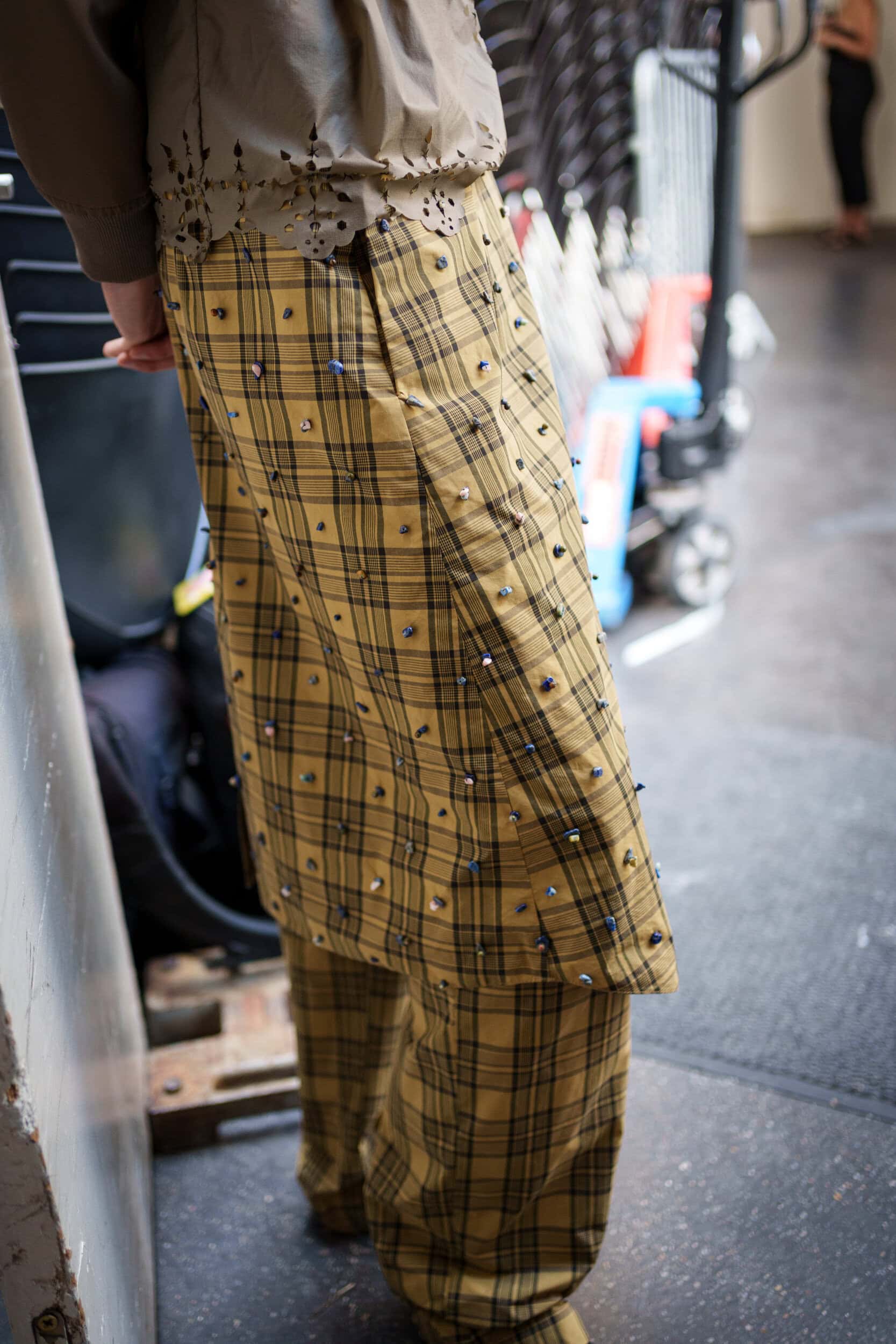 Pedro Andrade Spring 2026 Men's Fashion Show Backstage