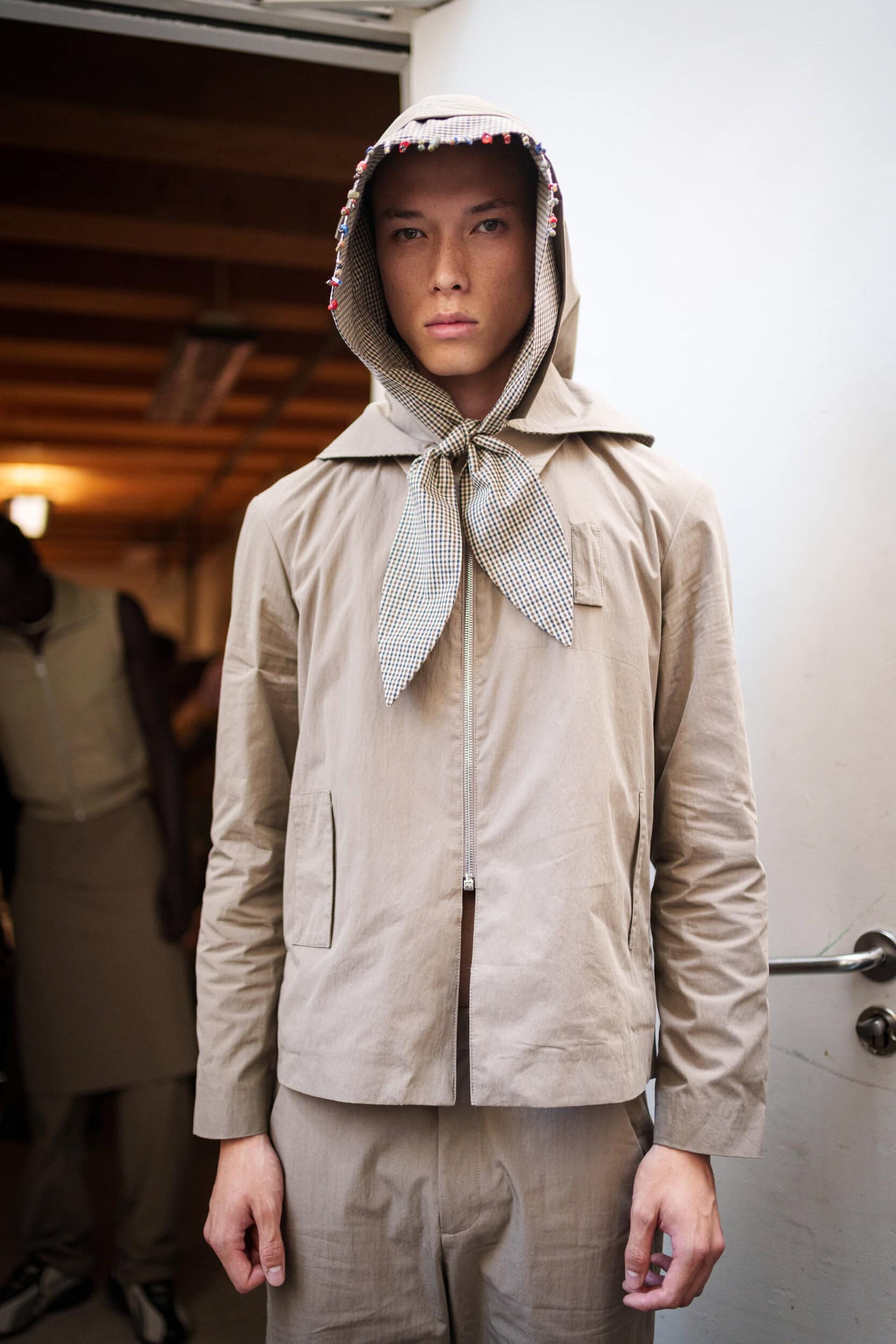 Pedro Andrade Spring 2026 Men's Fashion Show Backstage