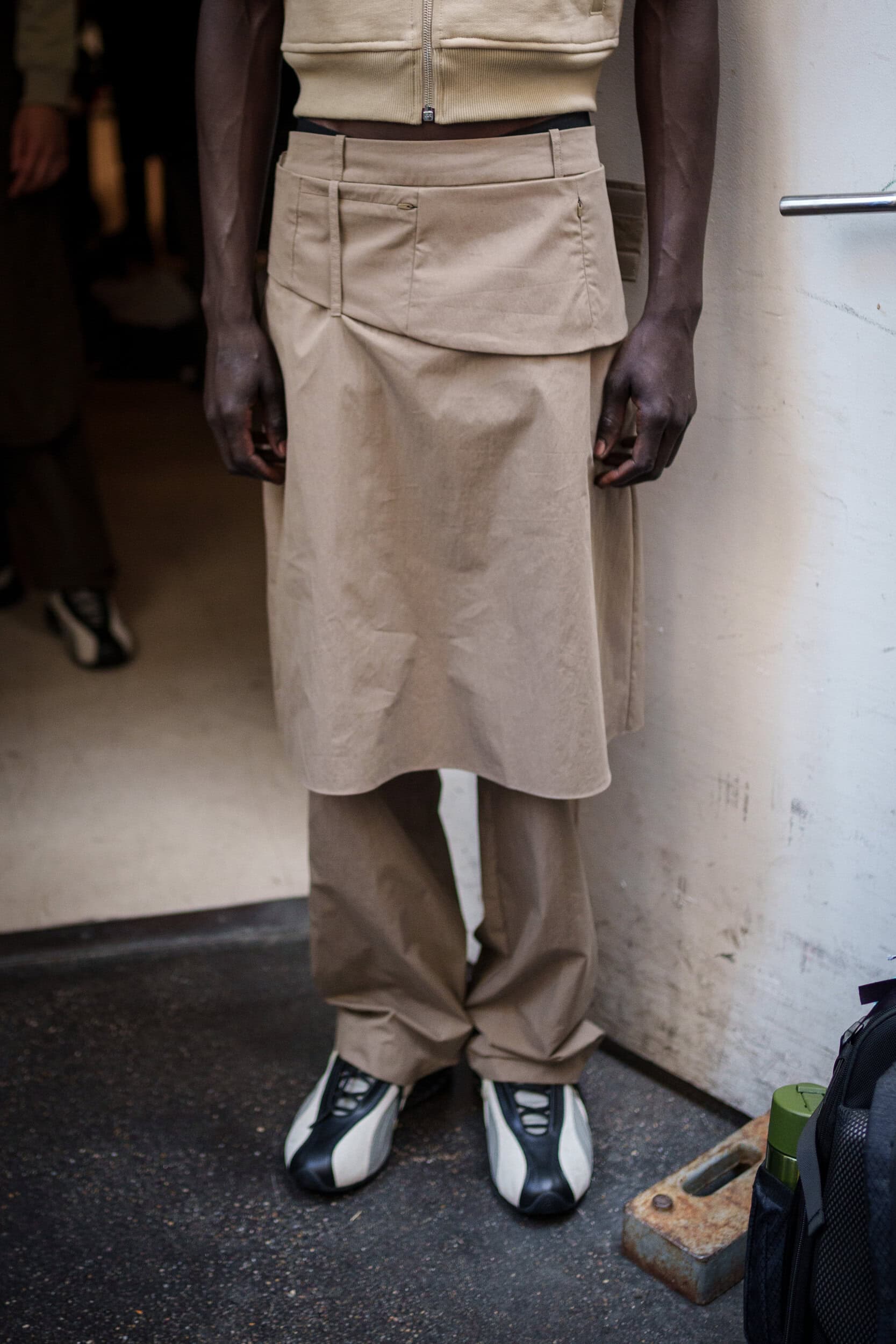Pedro Andrade Spring 2026 Men's Fashion Show Backstage