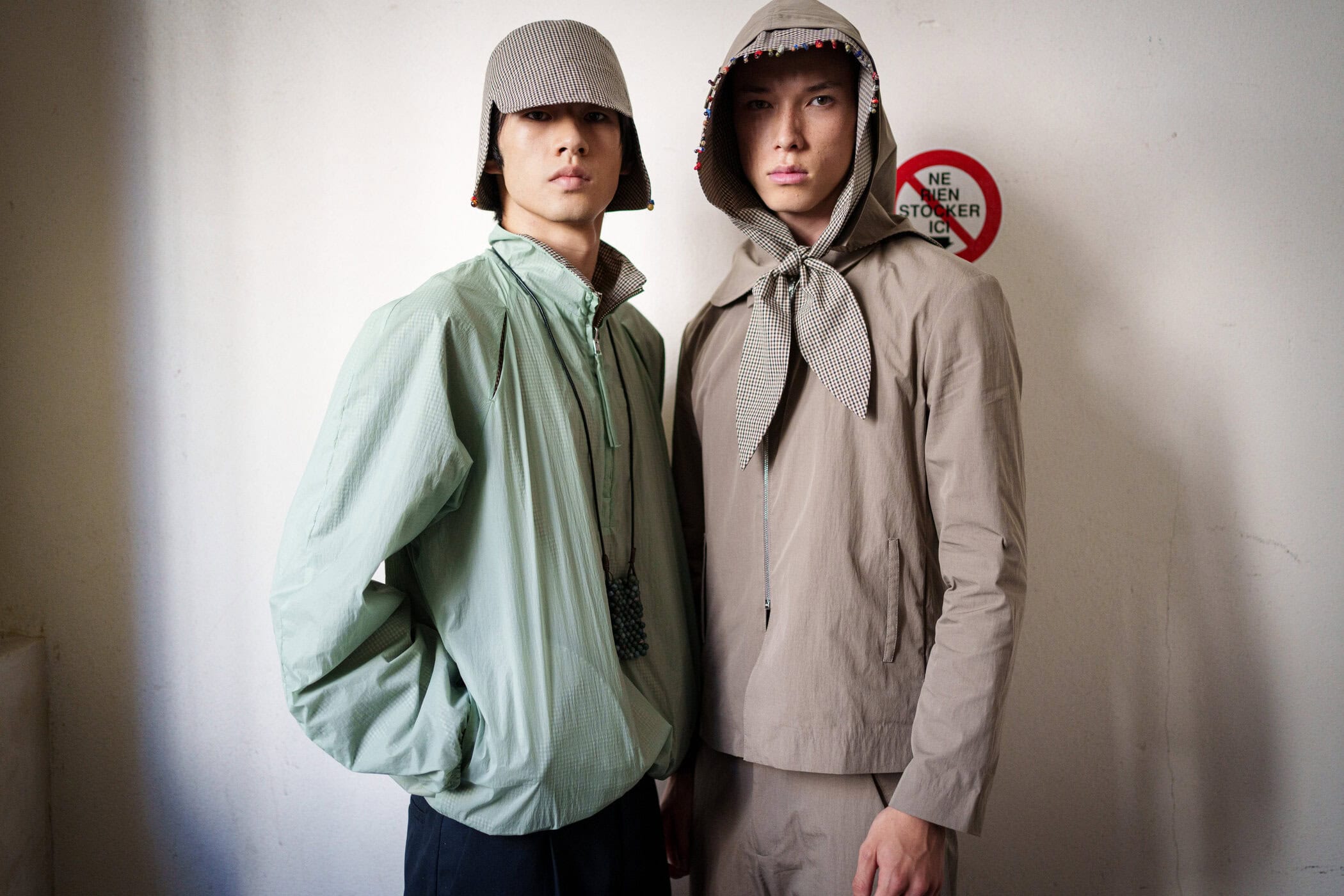 Pedro Andrade Spring 2026 Men's Fashion Show Backstage