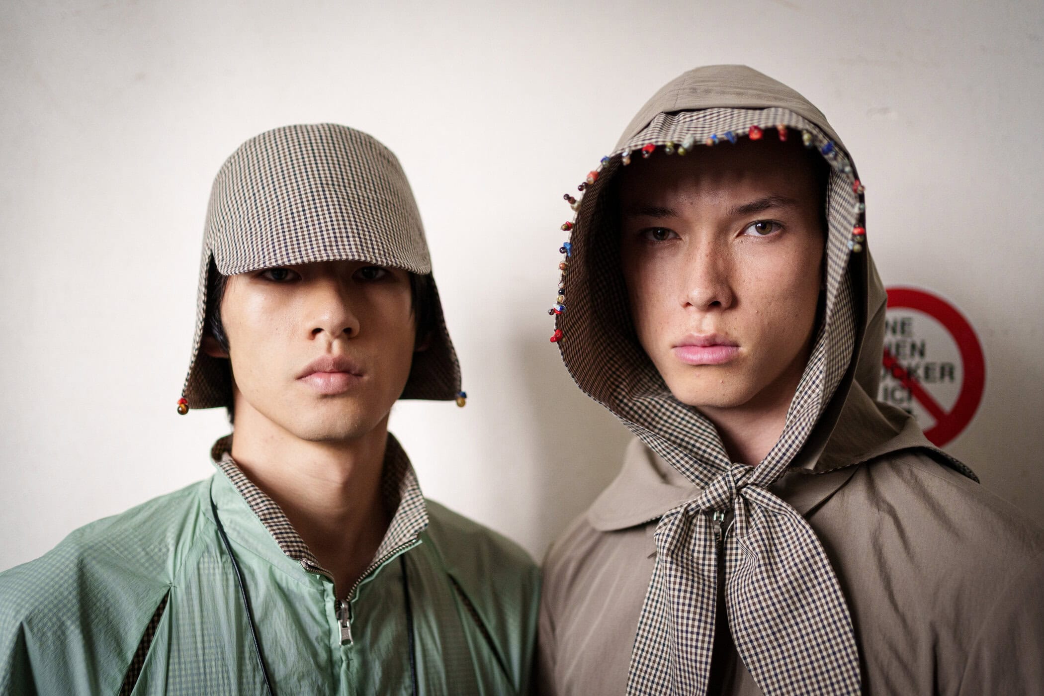 Pedro Andrade Spring 2026 Men's Fashion Show Backstage
