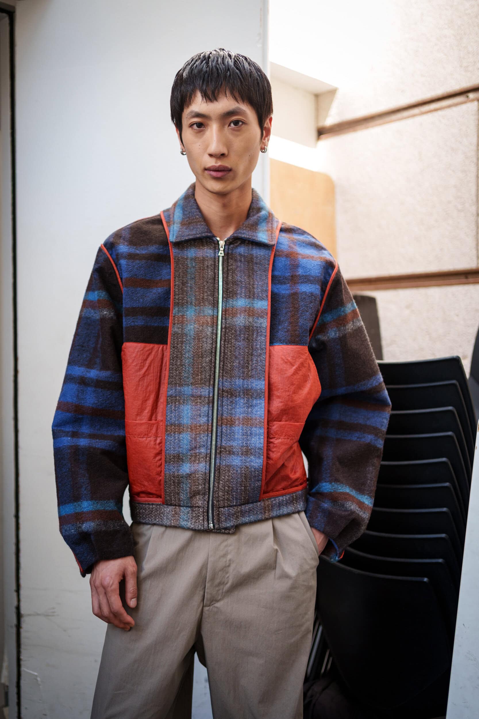 Pedro Andrade Spring 2026 Men's Fashion Show Backstage