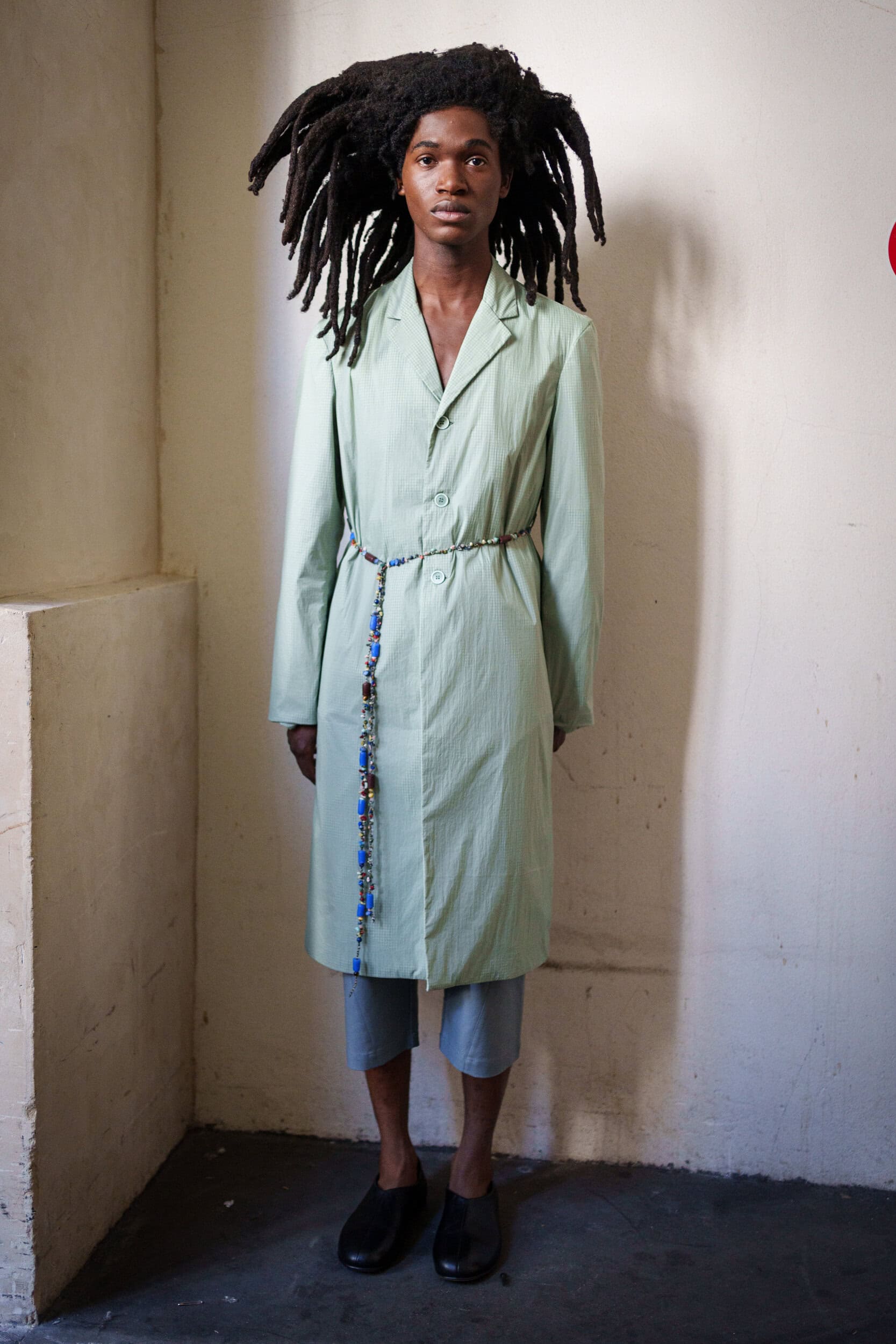 Pedro Andrade Spring 2026 Men's Fashion Show Backstage