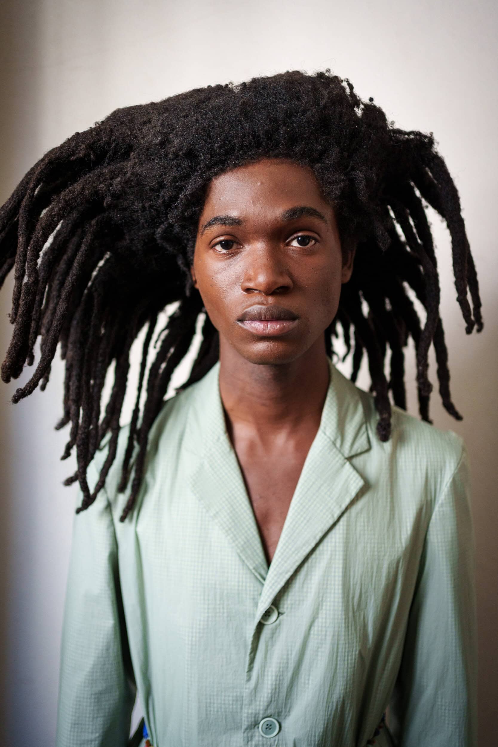 Pedro Andrade Spring 2026 Men's Fashion Show Backstage
