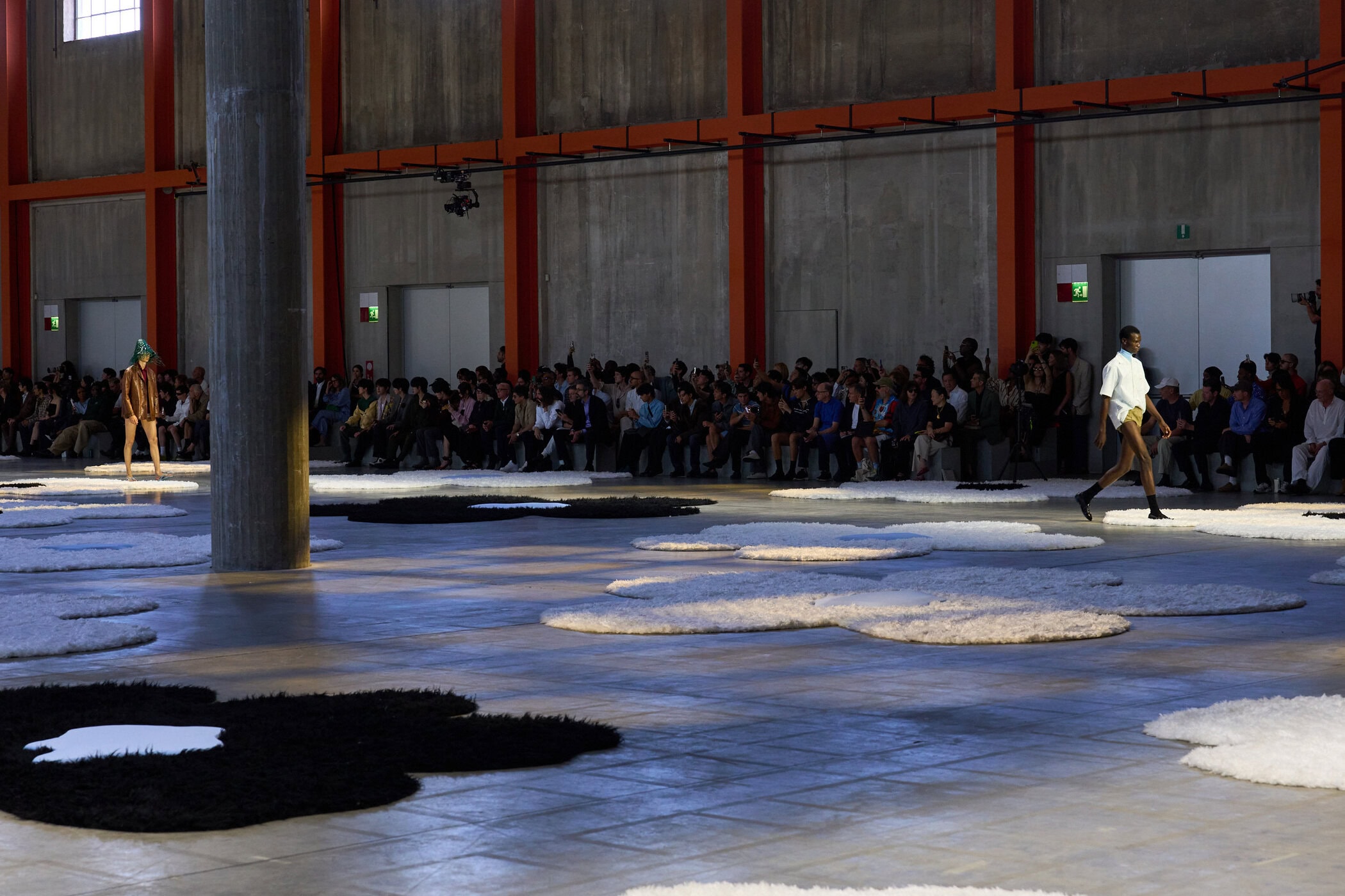 Prada Spring 2026 Men's Fashion Show Atmosphere