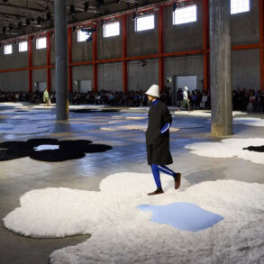 Prada Spring 2026 Men's Fashion Show Atmosphere