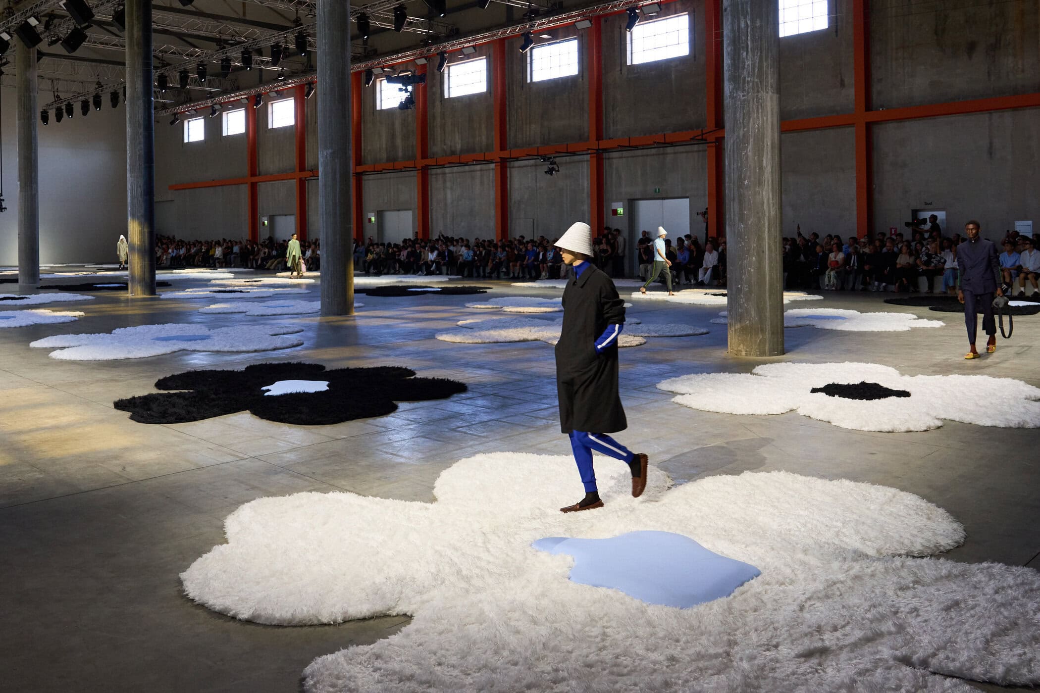 Prada Spring 2026 Men's Fashion Show Atmosphere