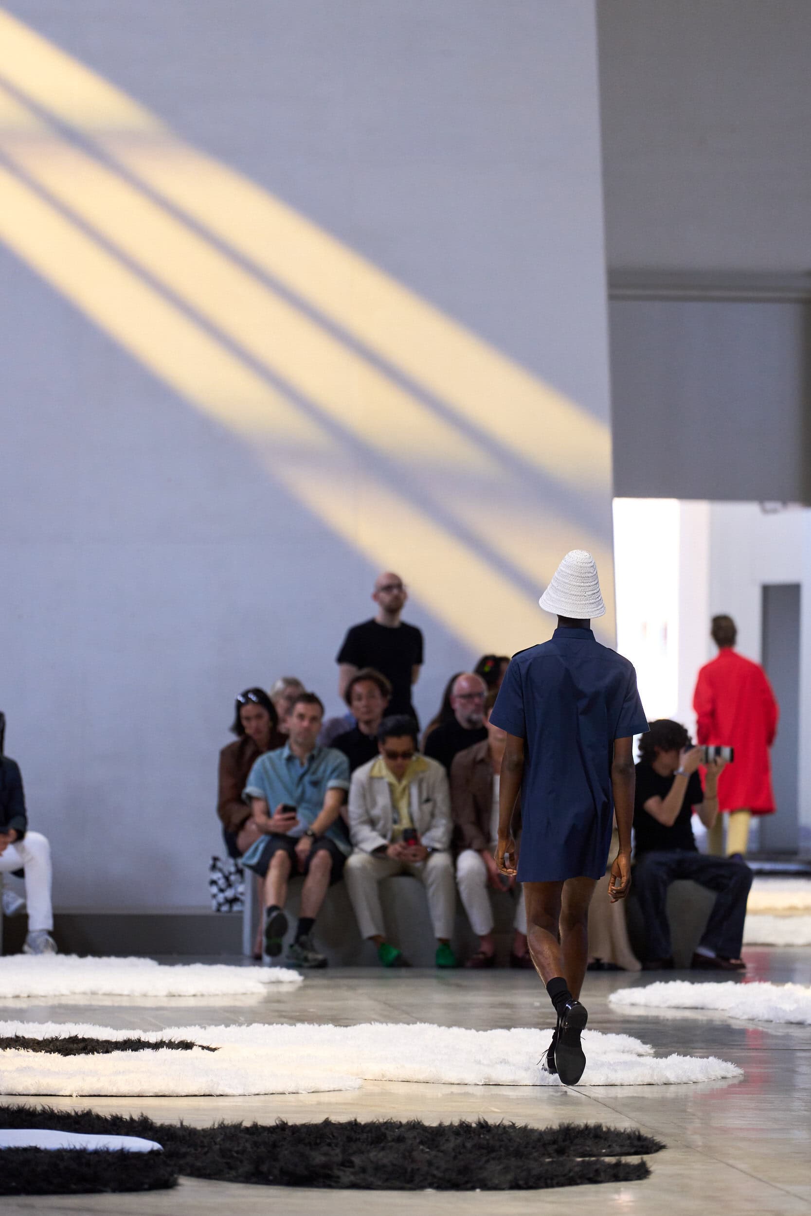 Prada Spring 2026 Men's Fashion Show Atmosphere