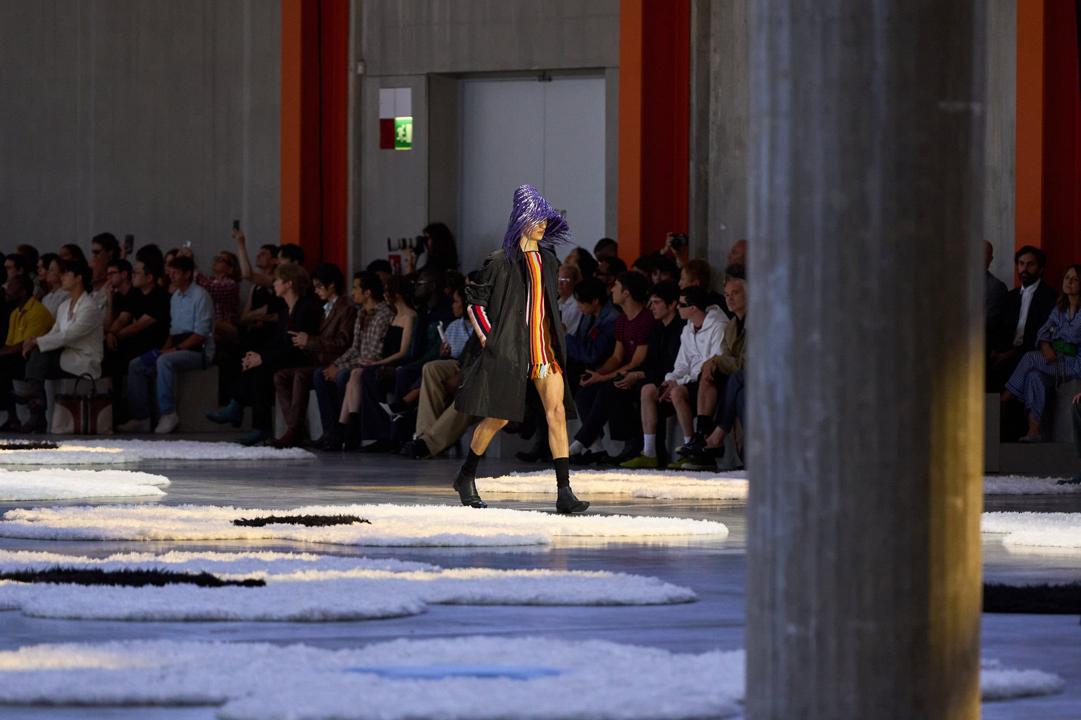 Prada Spring 2026 Men's Fashion Show Atmosphere