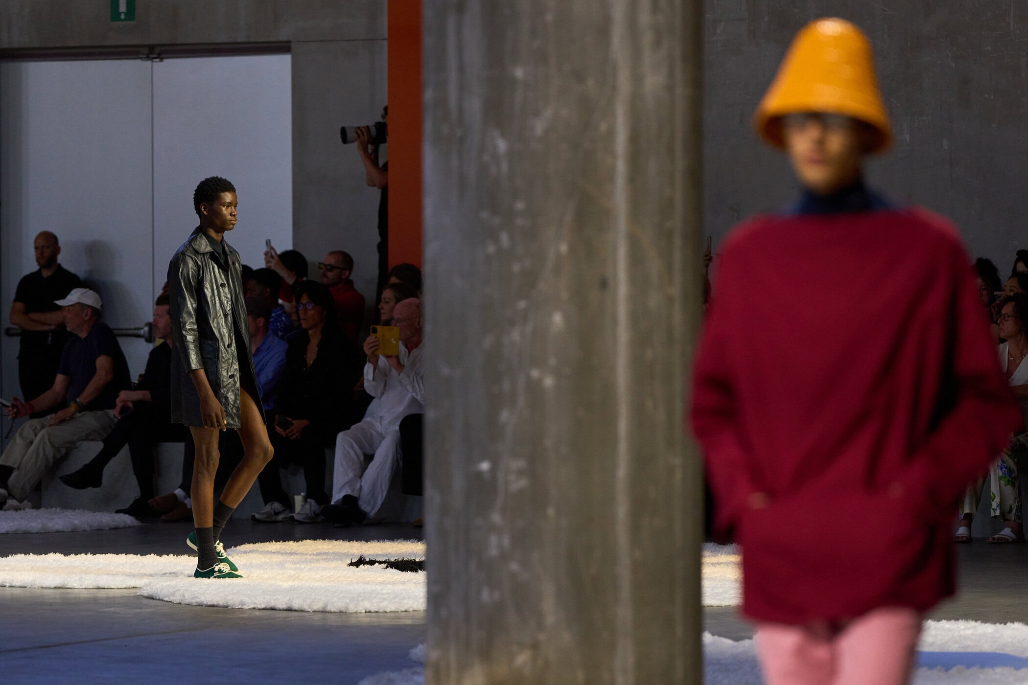 Prada Spring 2026 Men's Fashion Show Atmosphere