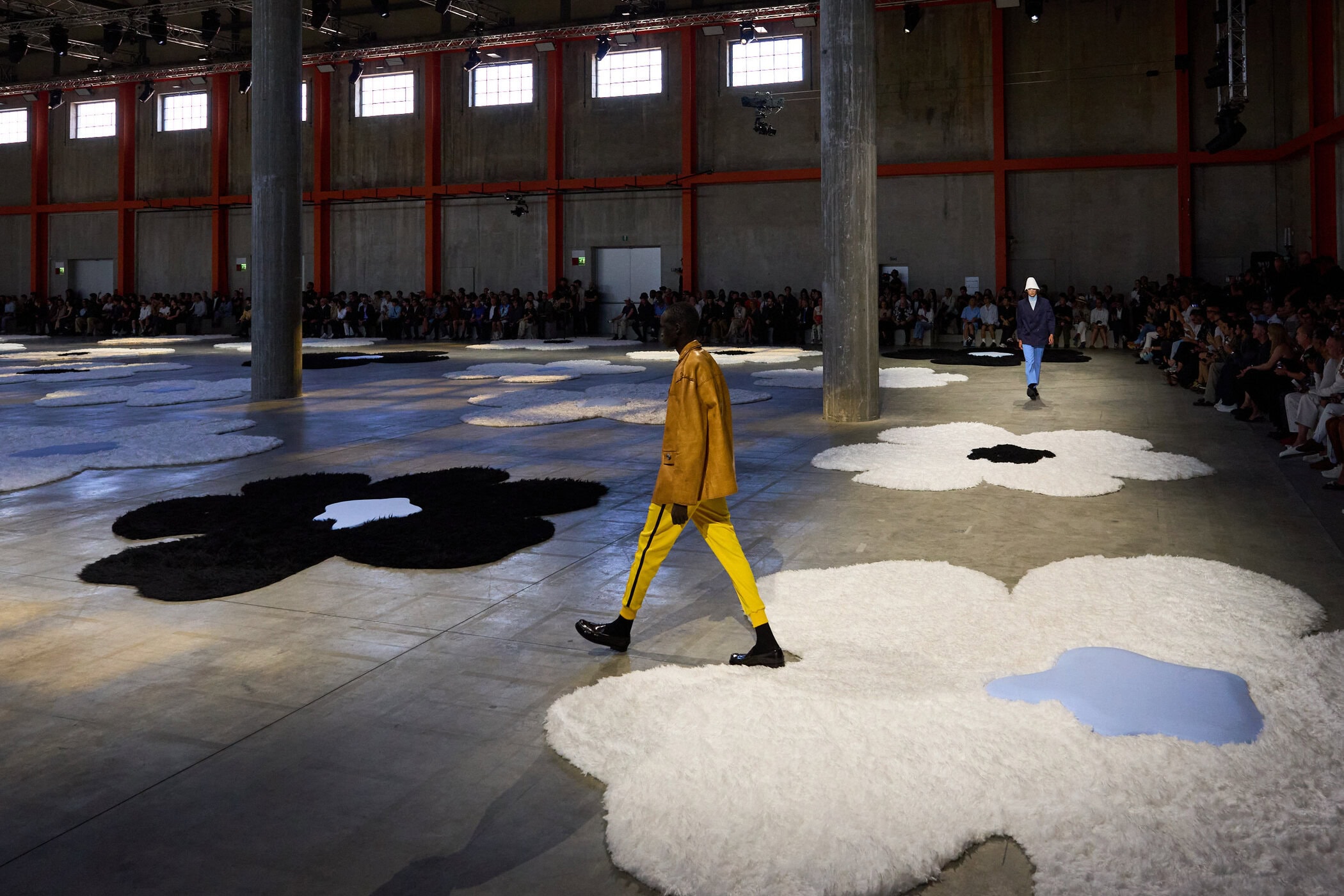 Prada Spring 2026 Men's Fashion Show Atmosphere