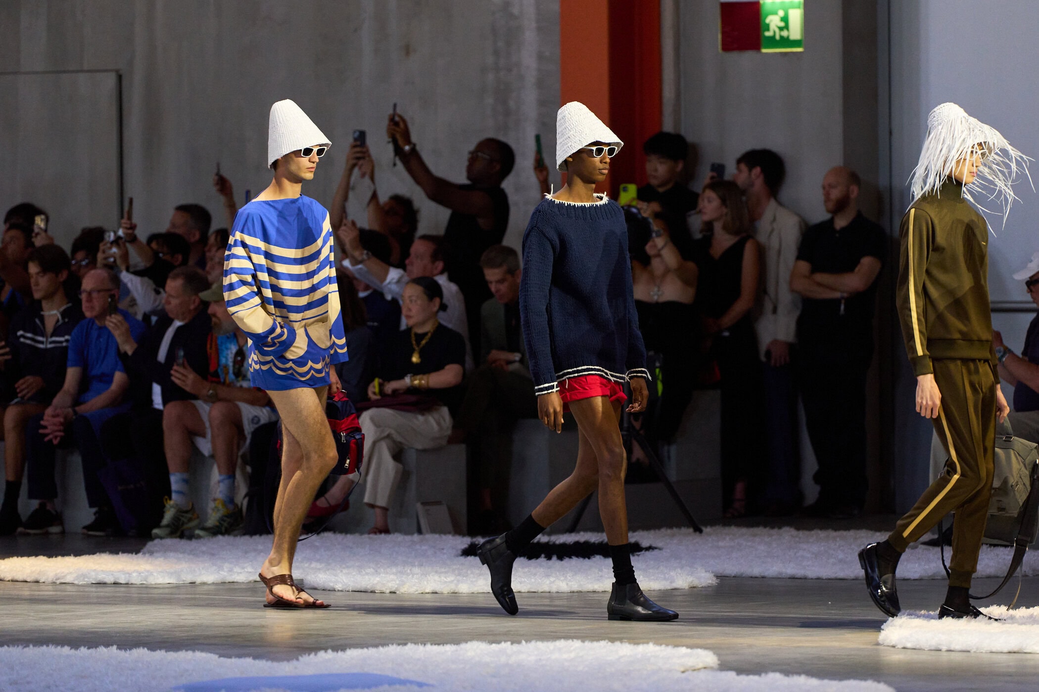 Prada Spring 2026 Men's Fashion Show Atmosphere